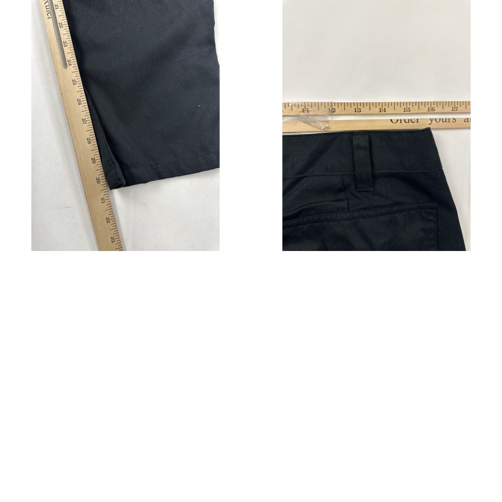 Vintage Fristads Pants Mens 32x31 Black Edwards Poly Cotton Cargo D96 -2 Size US 32 / EU 48 - 8 Thumbnail