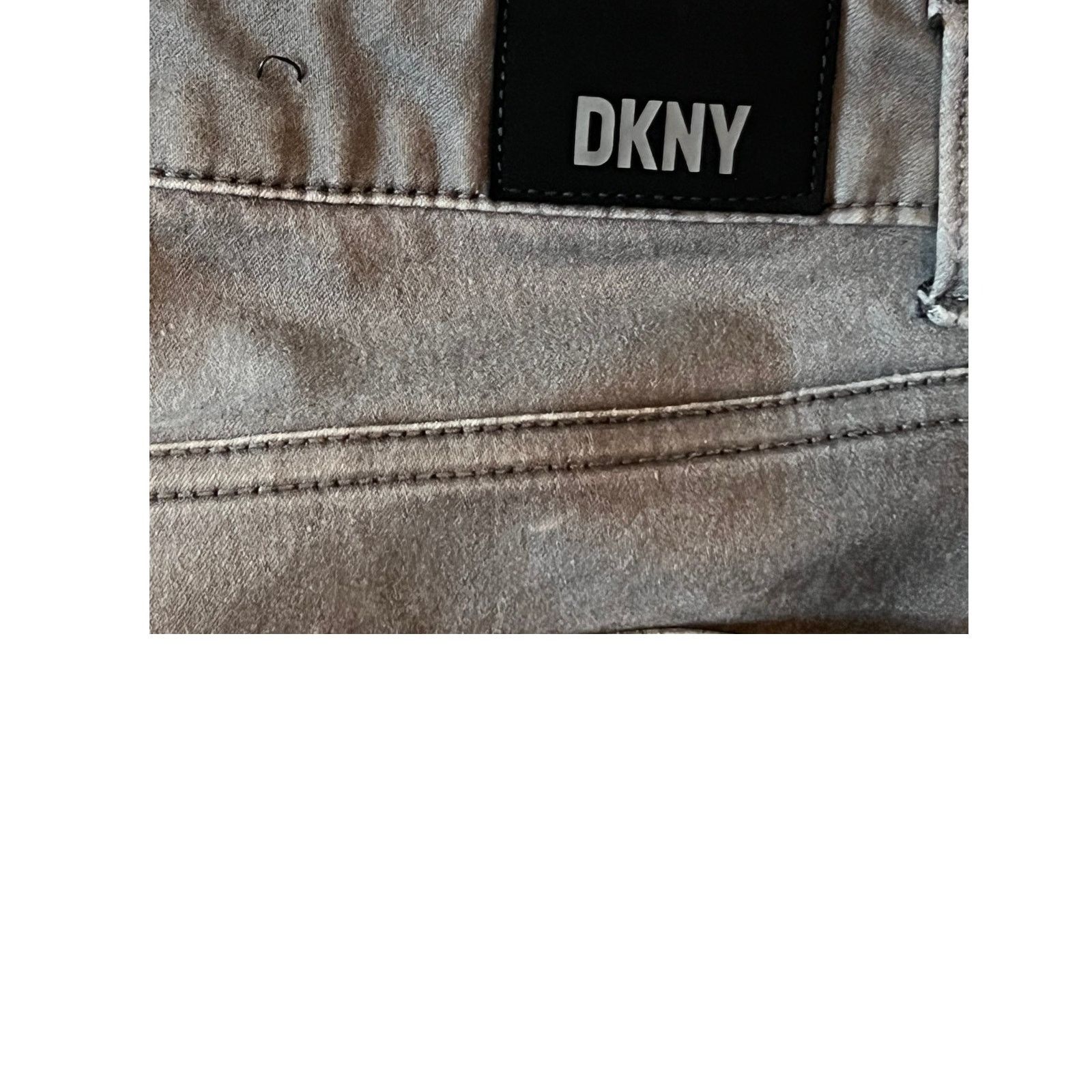 DKNY DKNY Stanton Ultimate Stretch Slim Fit Jeans Gray Mens 33x30 Size US 33 - 4 Thumbnail