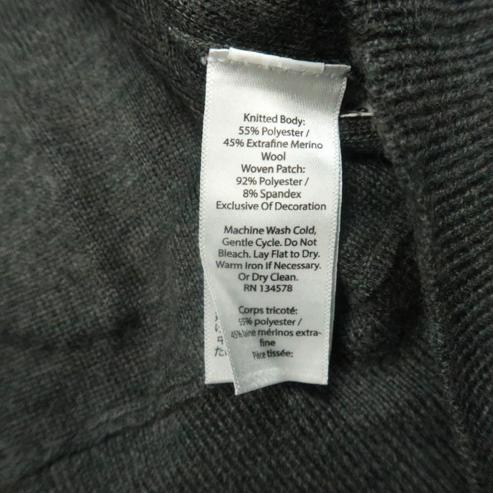 Vineyard Vines Vineyard Vines Pullover Mens M Gray Wool Blend 1/4 Zip Sweater Knit Mock Neck Long Sleeve Vintage: No Size US M / EU 48-50 / 2 - 6 Thumbnail