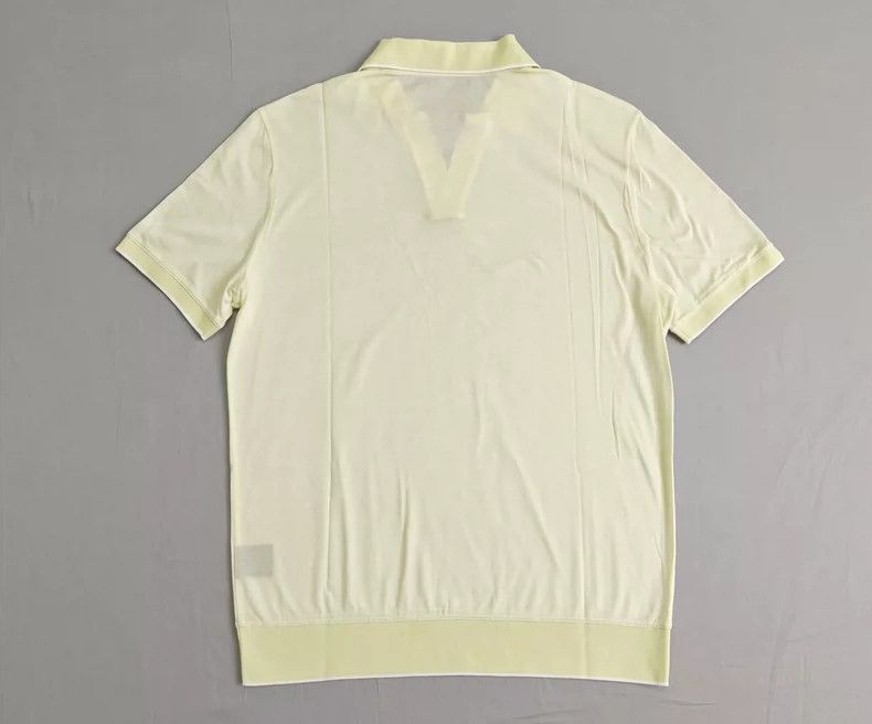 Loro Piana LORO PIANA Men's seagull collar polo shirt short sleeves Size US M / EU 48-50 / 2 - 6 Thumbnail