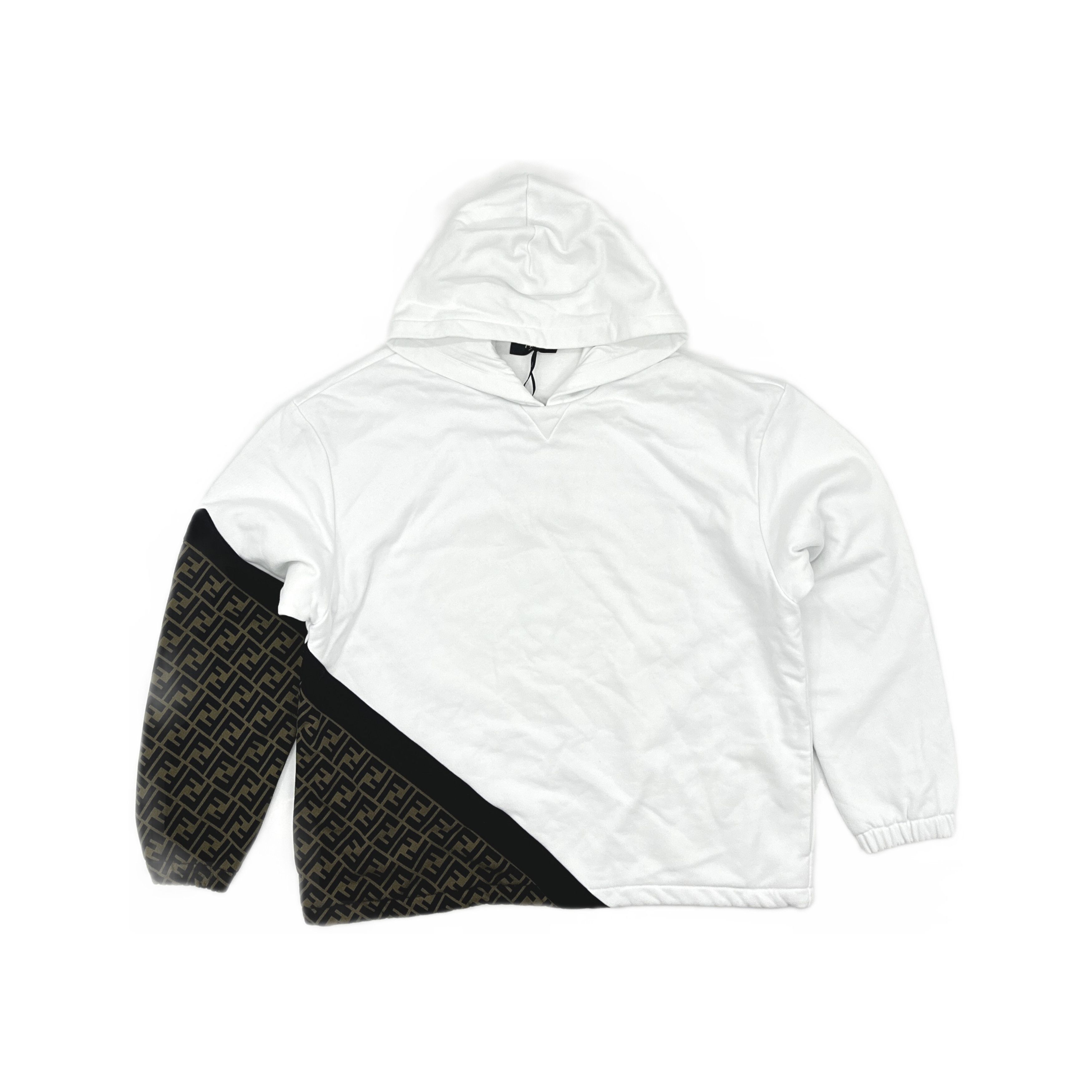 Fendi Fendi FF Logo Panel Hoodie Size XL Size US XL / EU 56 / 4 - 1 Thumbnail