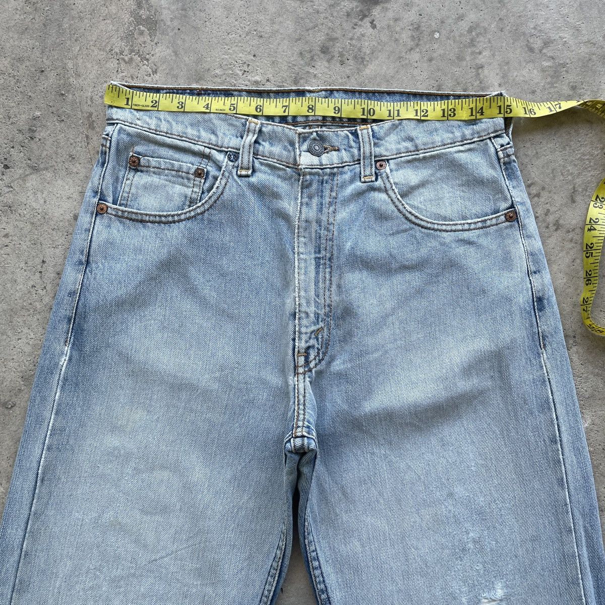 Jean × Levi's × Vintage Vintage Levi’s Distressed Jeans Faded Pants Denim W30x31 Size US 30 / EU 46 - 5 Thumbnail