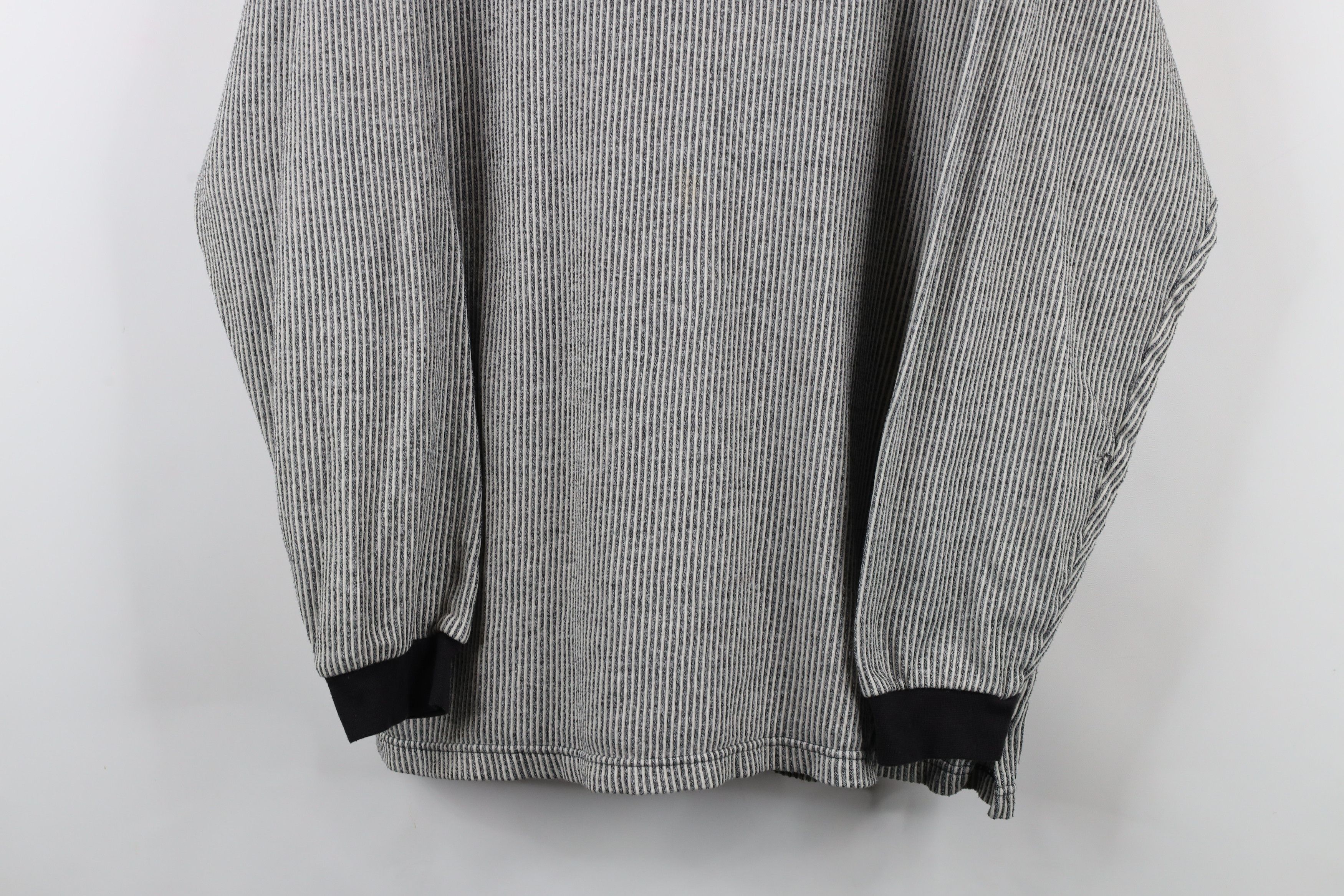 Vintage Vintage 90s Streetwear Knit Long Sleeve Rugby Polo Shirt Size US XL / EU 56 / 4 - 3 Thumbnail