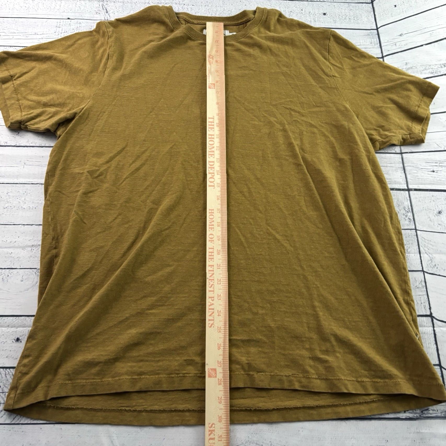 Vintage Wellen Huckberry Hemp Cotton Short Sleeve T Shirt Men's 3XL Tan Brown Size US XXL / EU 58 / 5 - 3 Thumbnail
