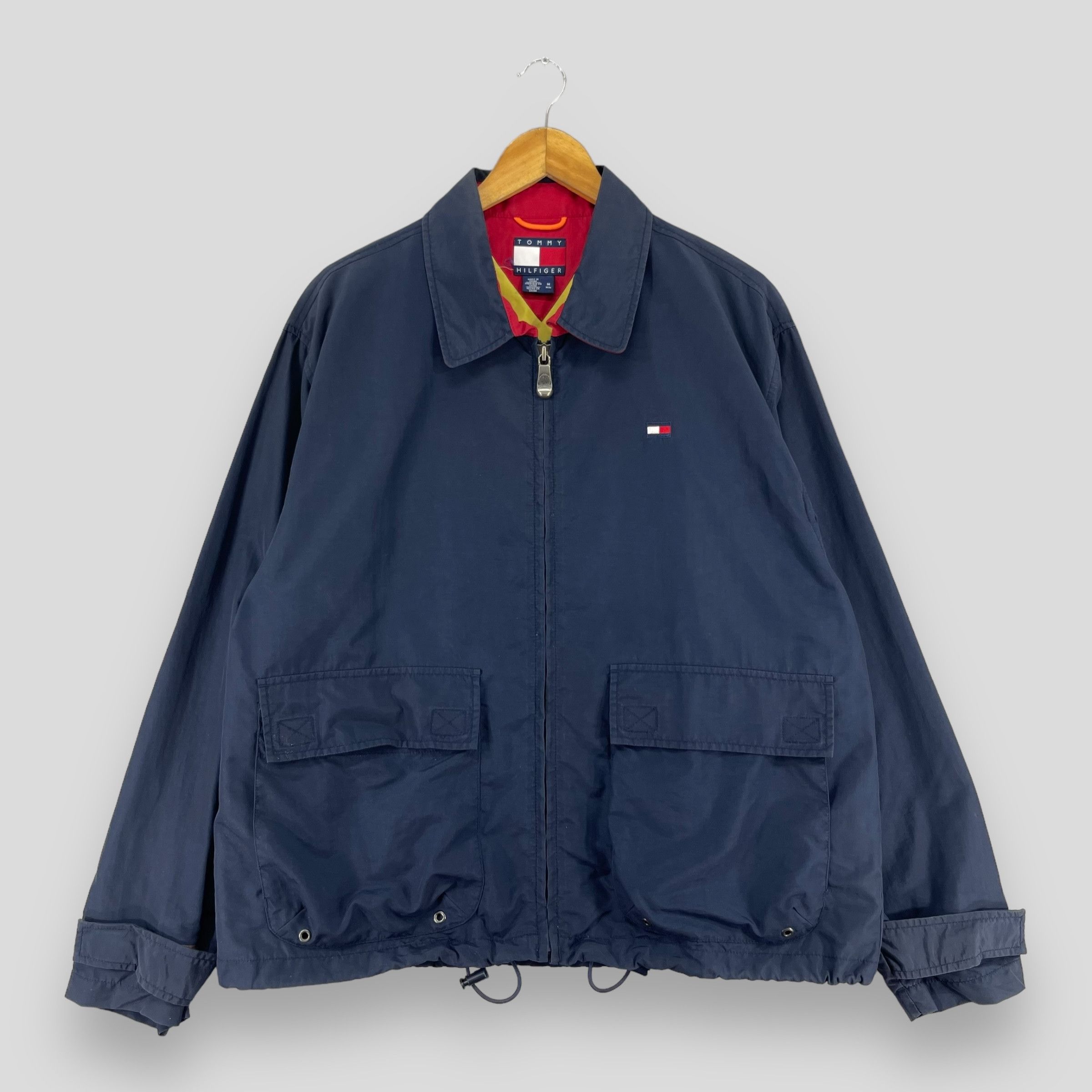 Tommy Hilfiger × Vintage Vintage TOMMY HILFIGER Windbreaker Utility Jacket Size US M / EU 48-50 / 2 - 1 Thumbnail