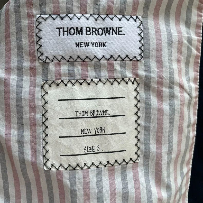 Thom Browne Thom Browne Classic striped zippered hooded jacket Size US L / EU 52-54 / 3 - 4 Thumbnail