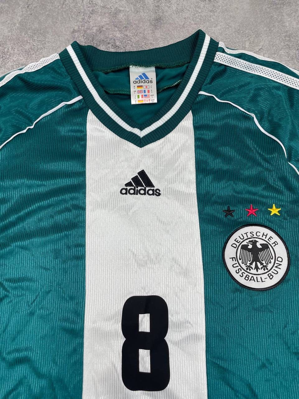 Other Matthaus Adidas Men 1998/00 Away Football ShirtGreen Jersey Size US L / EU 52-54 / 3 - 2 Thumbnail