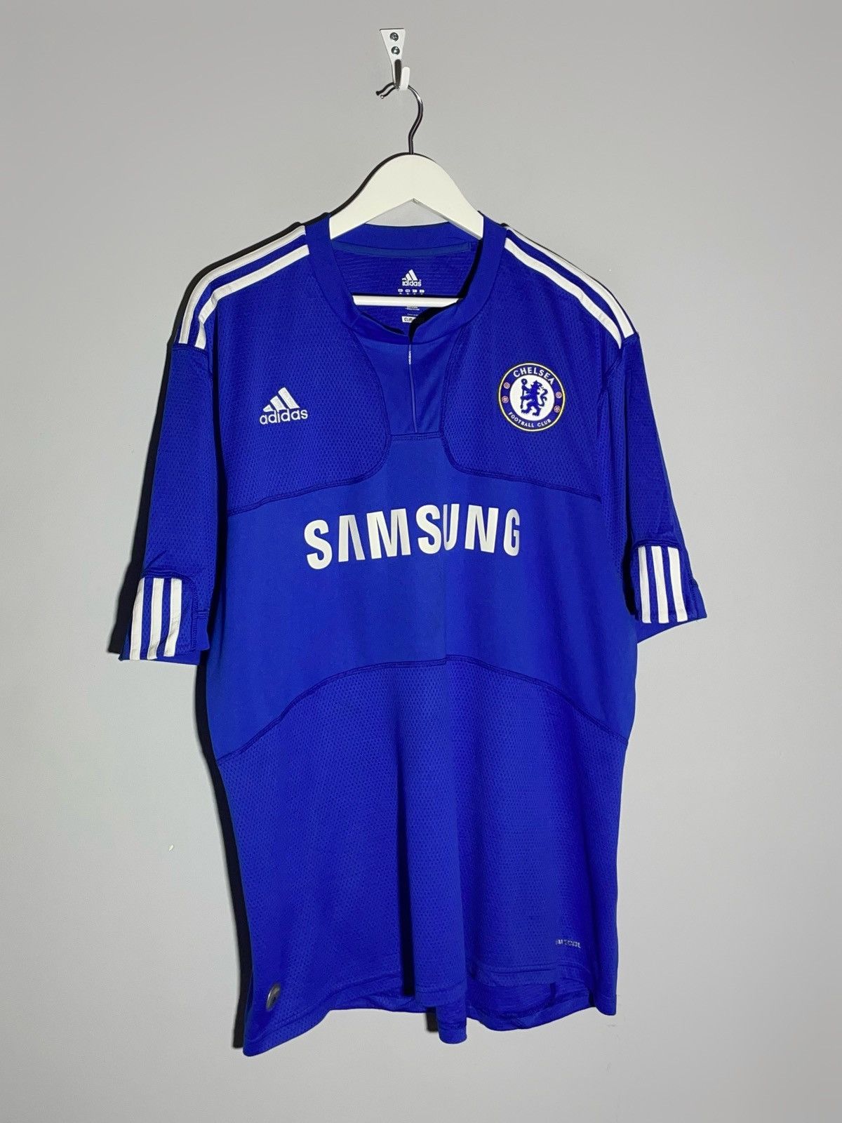 Adidas × Vintage Chelsea FC Adidas 2009/10 Home Y2k Football Shirt Size US XL / EU 56 / 4 - 2 Thumbnail
