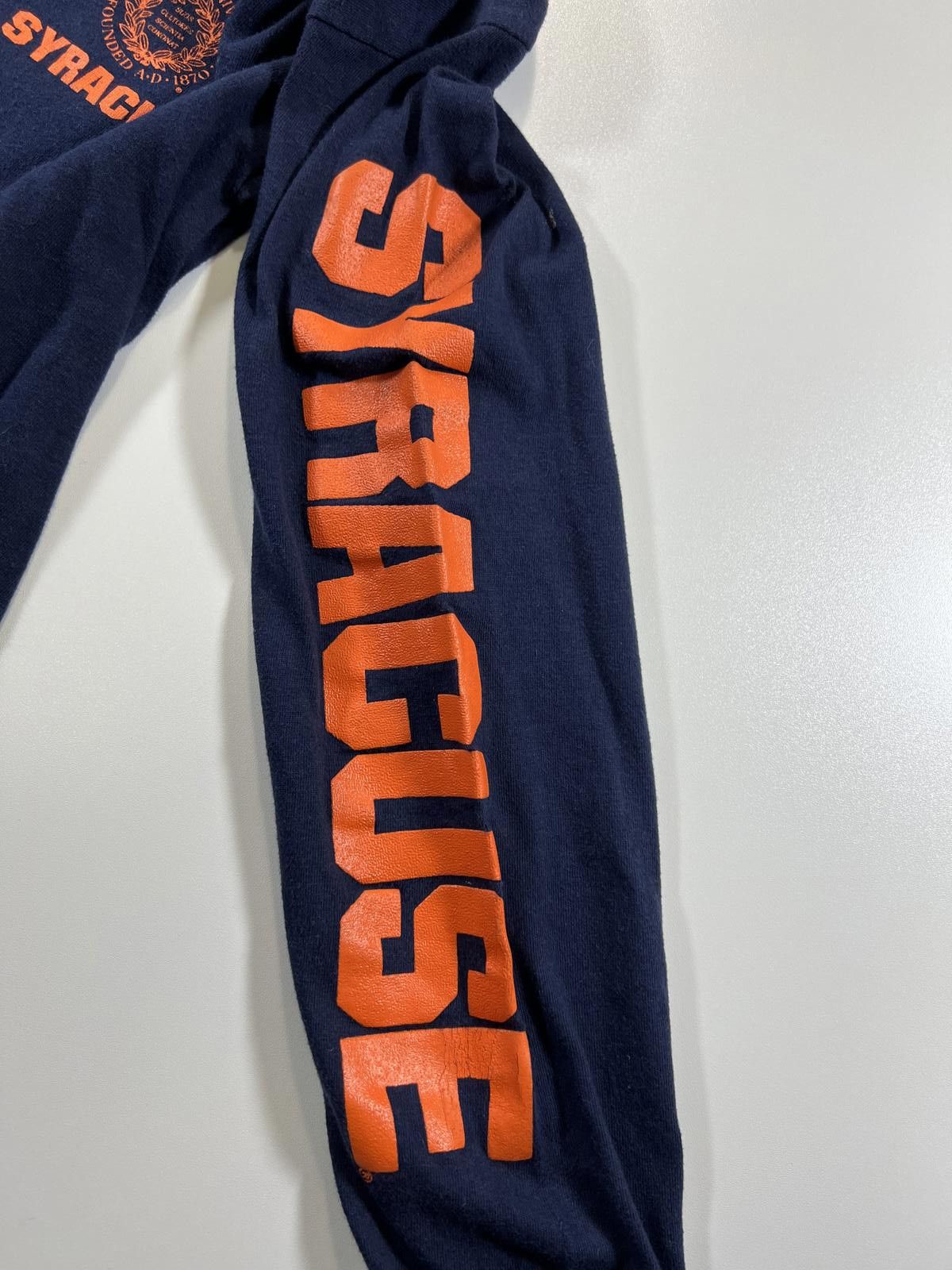 Other Syracuse University Navy Blue Long Sleeve SShirt Size US S / EU 44-46 / 1 - 3 Thumbnail