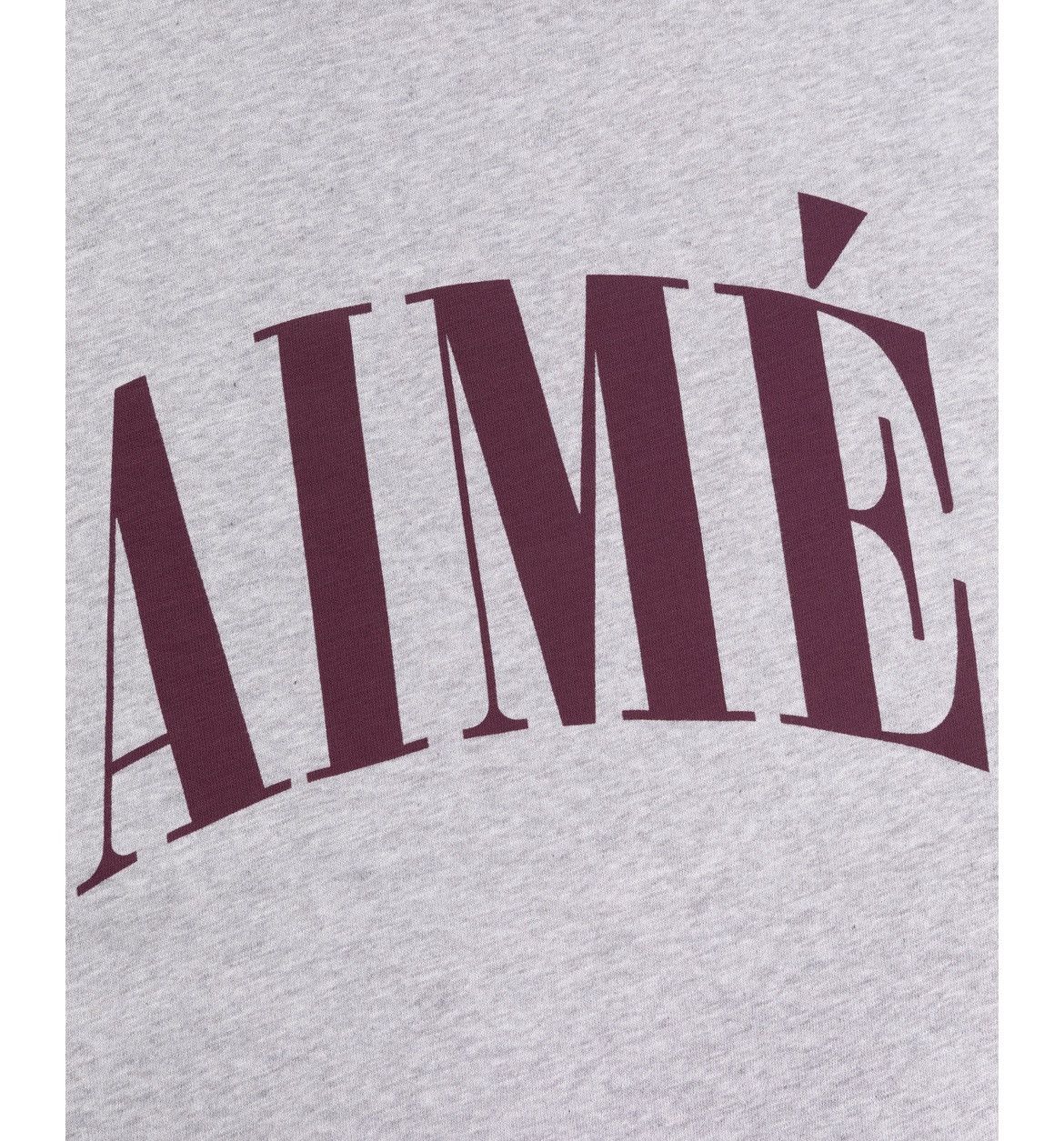 Aime Leon Dore Small ALD Aime slub tee grey burgundy Size US S / EU 44-46 / 1 - 2 Thumbnail