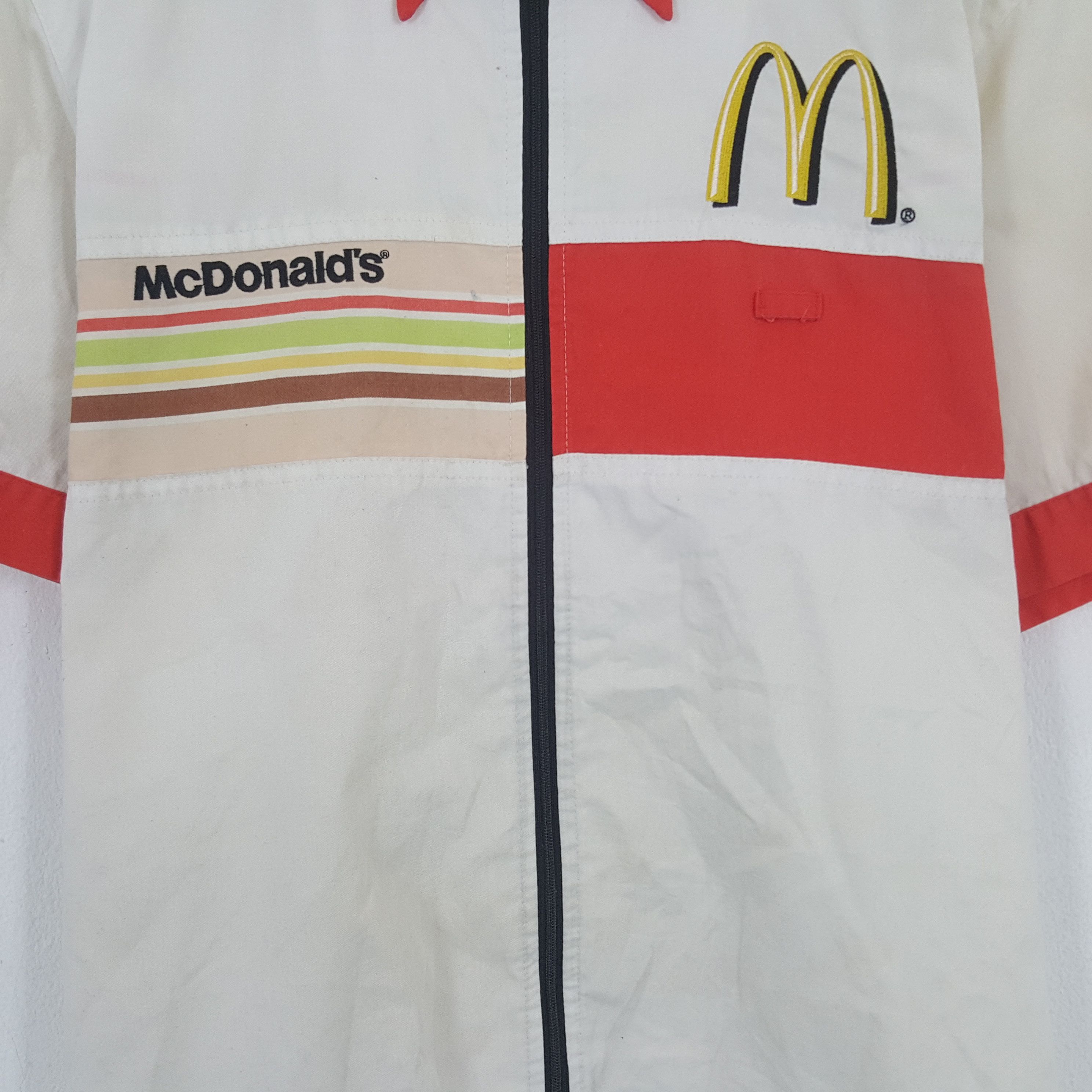 Uniform Wares × Vintage Vintage Mcdonald Worker Button Up Shirt Size US L / EU 52-54 / 3 - 2 Thumbnail