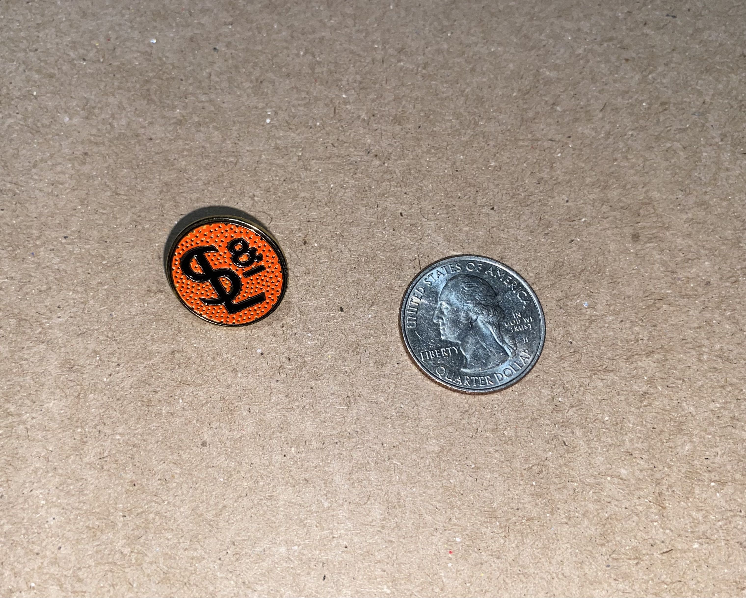 Other S&L S & L SL Slow and Low Whiskey brand Enamel Lapel Pin Hat Size ONE SIZE - 4 Thumbnail