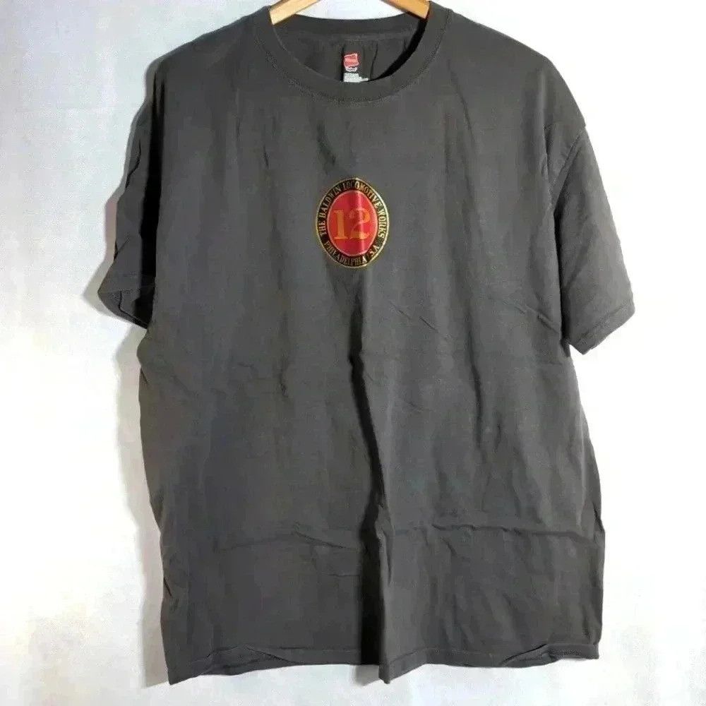 Hanes Baldwin Locomotive Works Philadelphia tshirt sz XL Size US XL / EU 56 / 4 - 1 Thumbnail