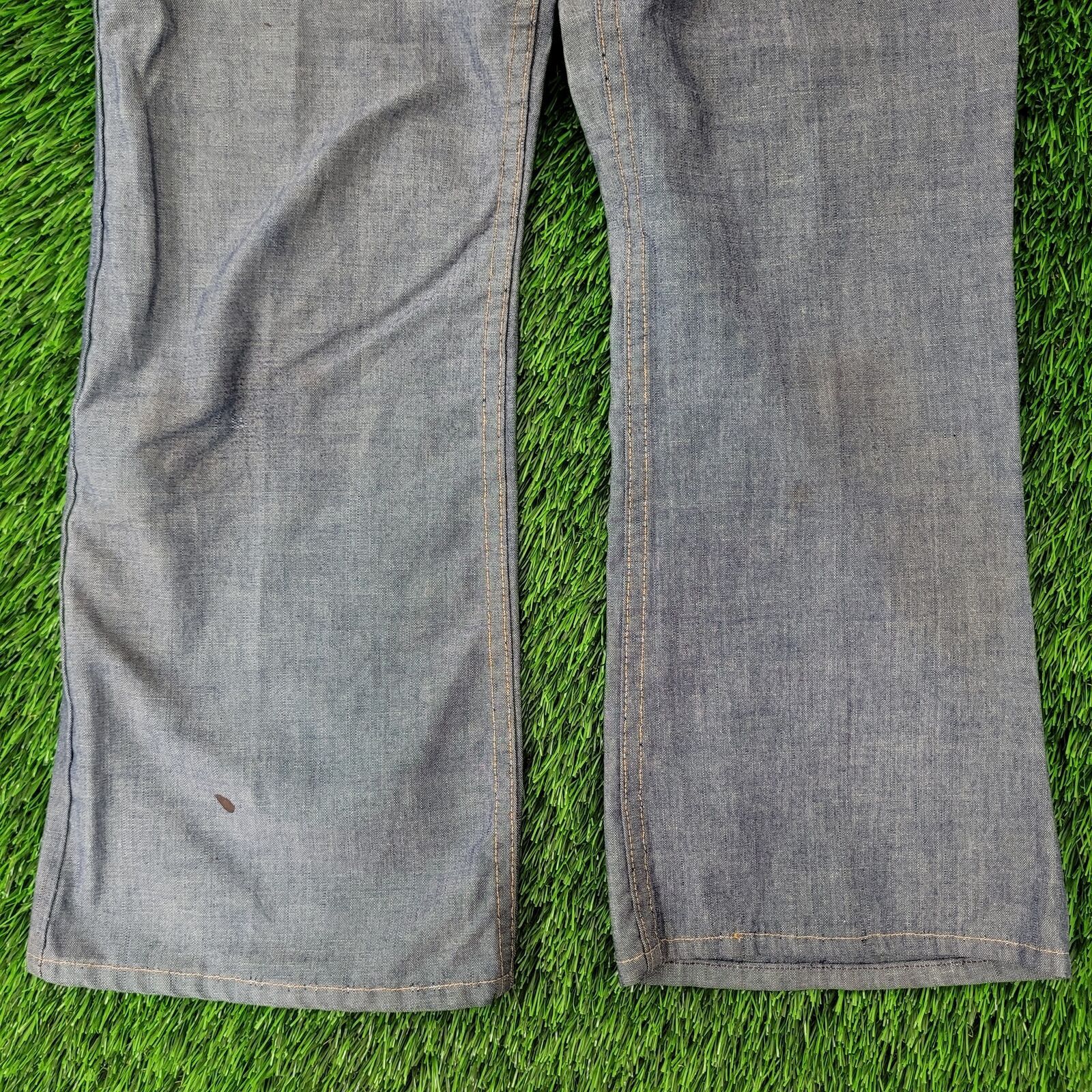 Levi's VTG 70s Levis Orange Tab Flares 30x26 Talon Bell Bottoms Size US 30 / EU 46 - 4 Thumbnail