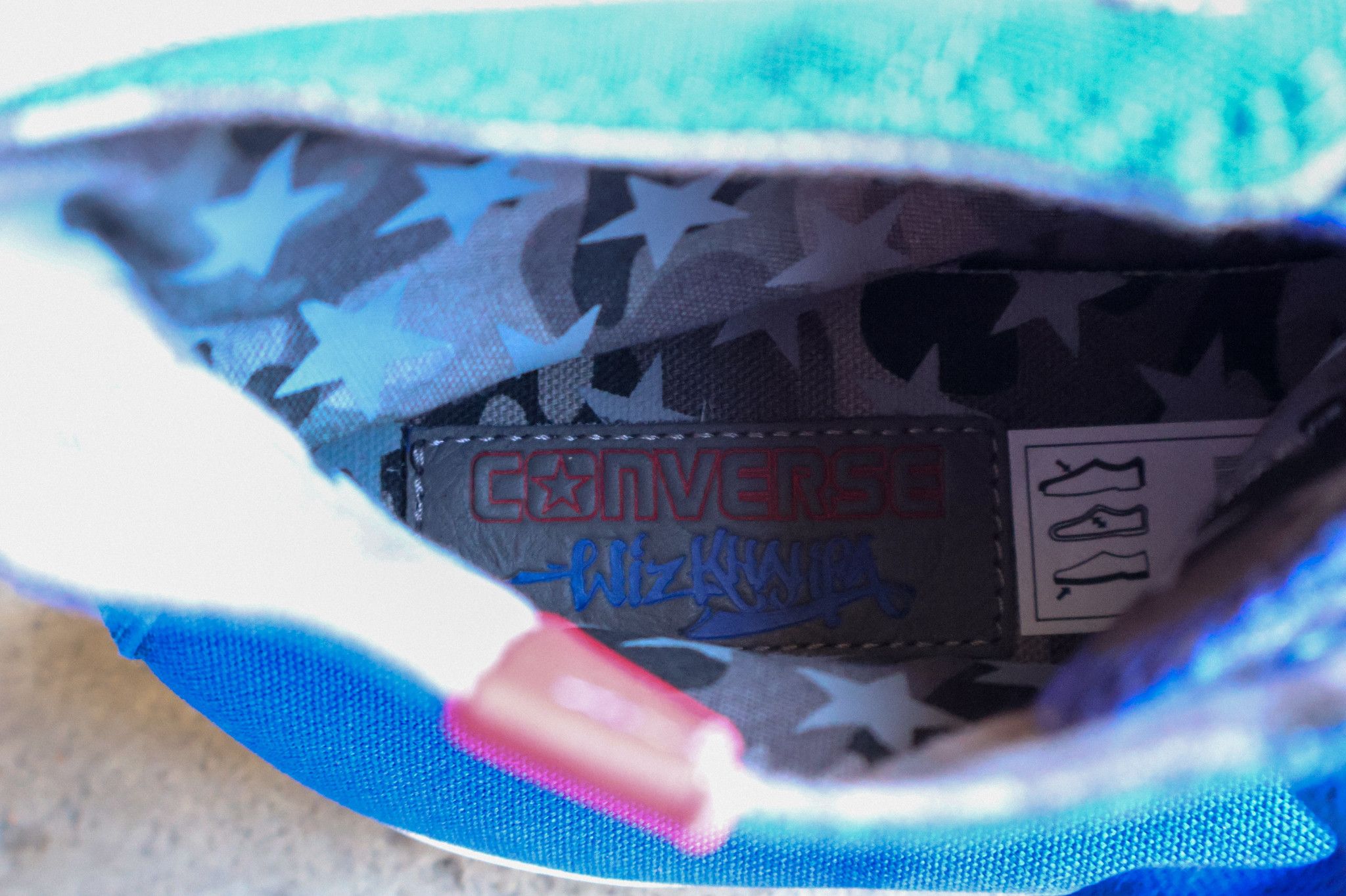 Converse × Wiz Khalifa Wiz Khalifa x Chuck Taylor All Star High 'Surf The Web' Size US 11 / EU 44 - 10 Thumbnail