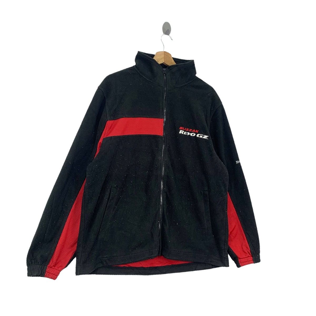Sports Specialties × Vintage Vintage BRIDGESTONE Blizzak Revo Gz Fleece Sweater Jacket Size US XL / EU 56 / 4 - 2 Thumbnail