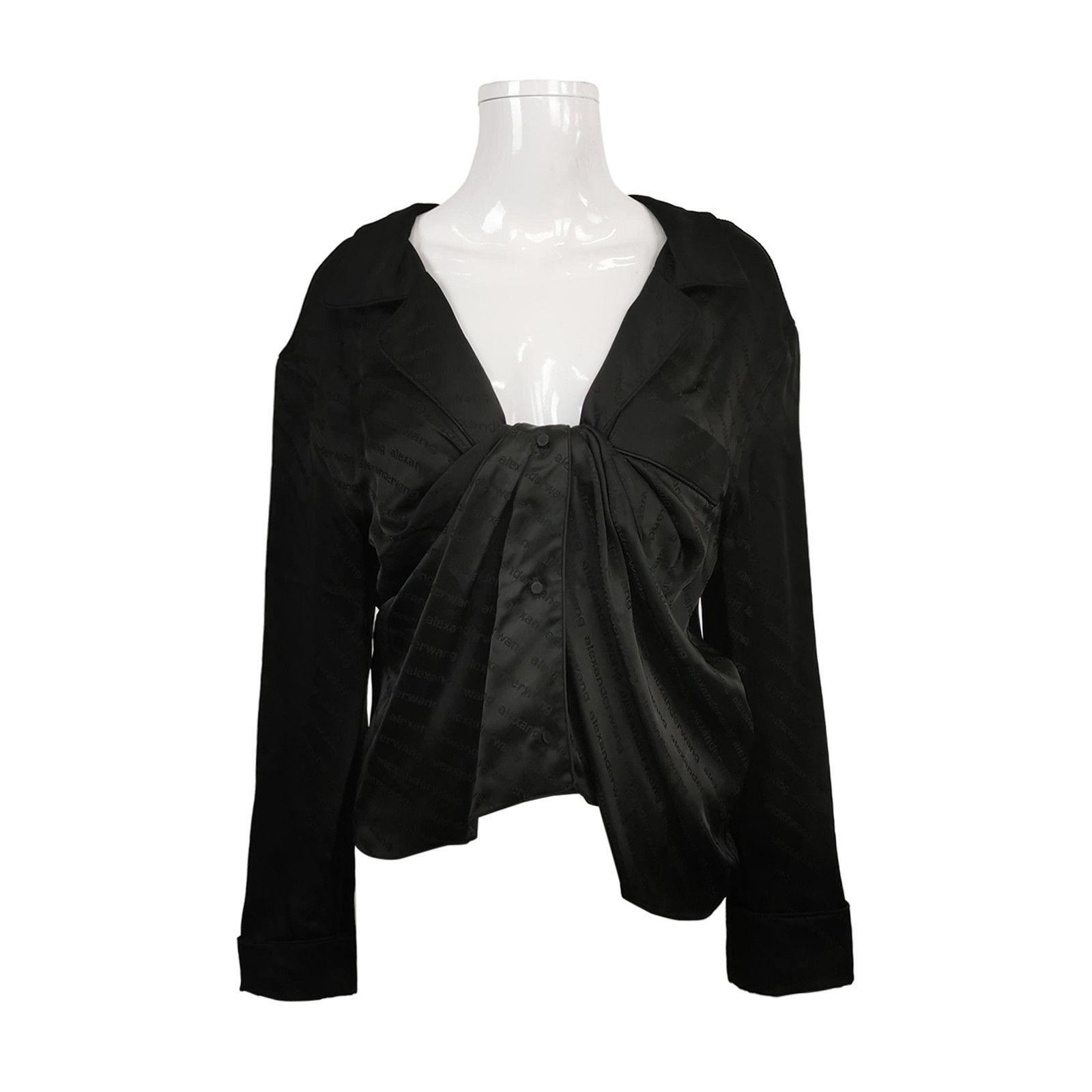 Alexander Wang Alexander Wang Logo Jacquard Button Up Size 2 Size XS / US 0-2 / IT 36-38 - 1 Thumbnail