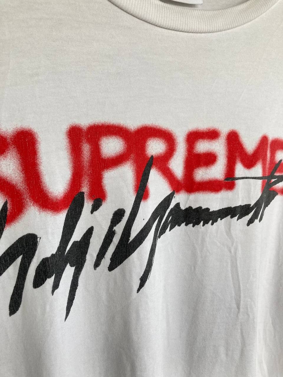 Supreme × Yohji Yamamoto Supreme x Yohji Yamamoto AW20 Spellout Tee Size US L / EU 52-54 / 3 - 4 Thumbnail