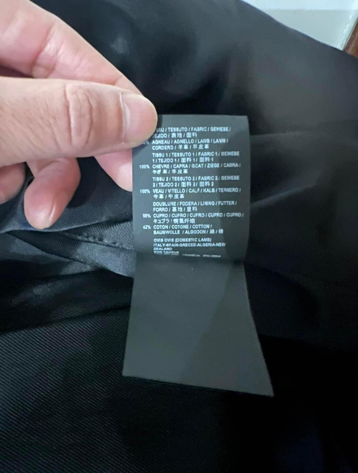 Hedi Slimane × Saint Laurent Paris 16SS Multicolor Patchwork Motorcycle Leather Jacket sz44 Size US S / EU 44-46 / 1 - 9 Thumbnail