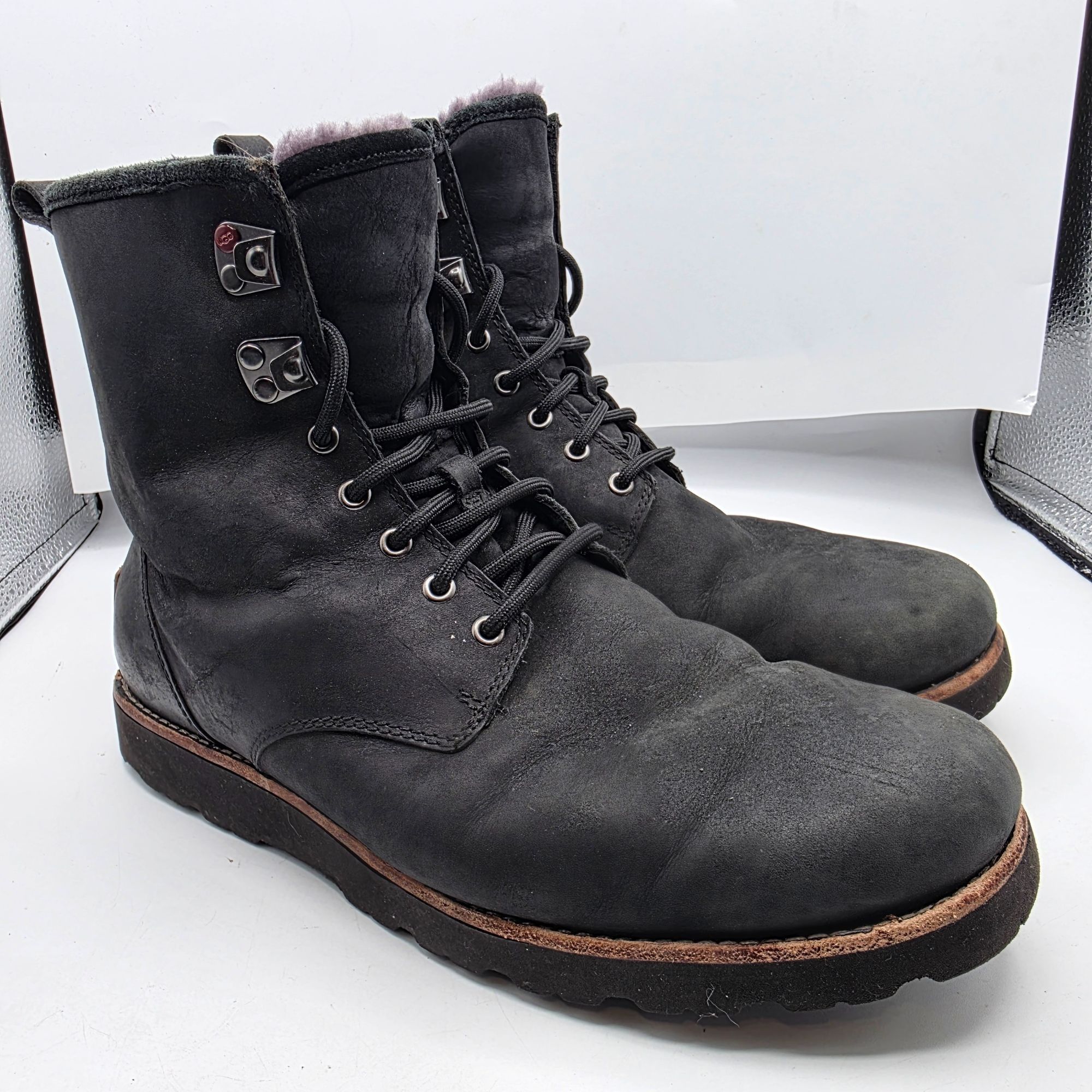 Ugg UGG Hannen TL Mens Waterproof Black Boots Size 9 Durable Sty Size US 9 / EU 42 - 1 Thumbnail