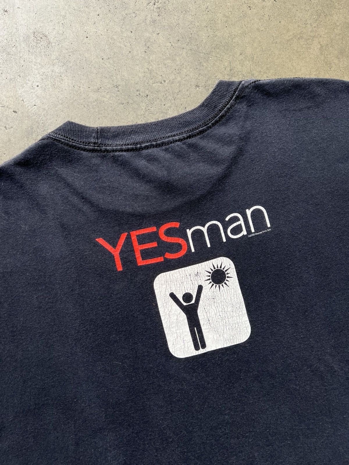 Vintage VTG RARE 2008 Yes Man Movie Promo Tee Shirt Jim Carrey Size US L / EU 52-54 / 3 - 1 Thumbnail
