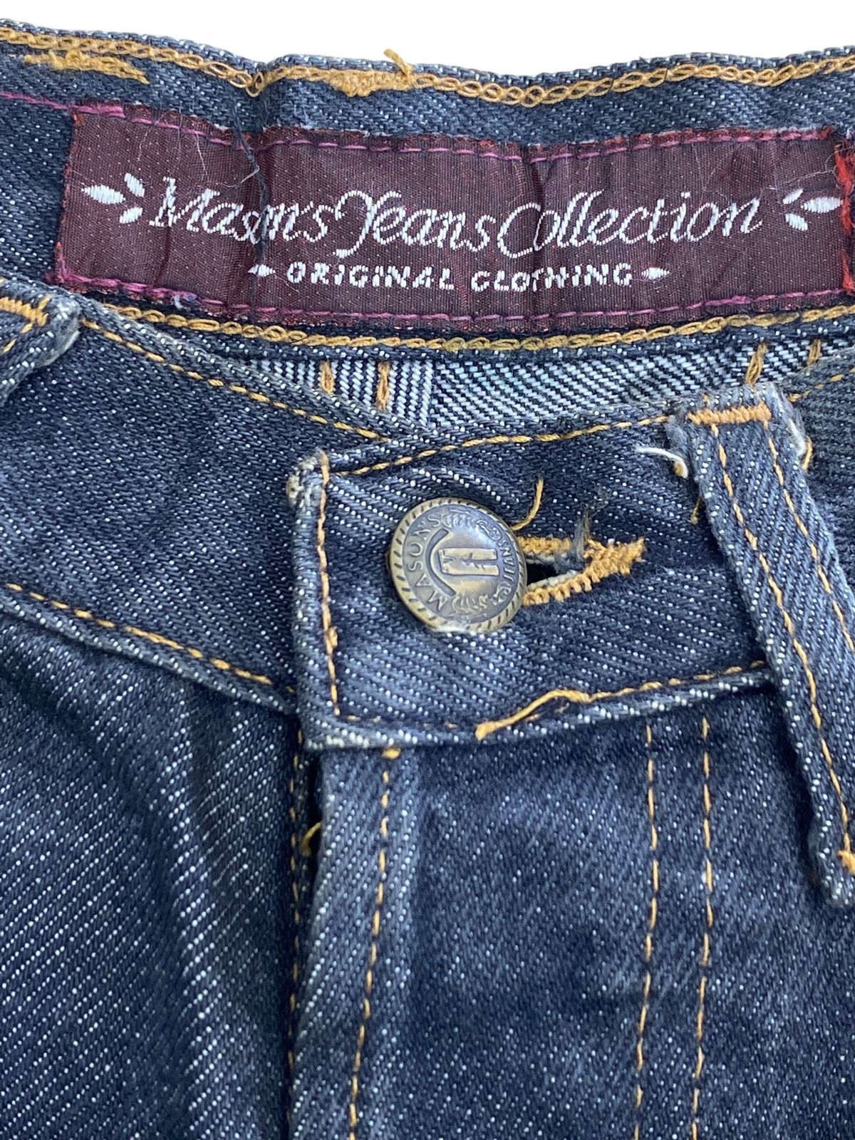 Mason's Mason’s Vintage Loose Style Jeans Size US 26 / EU 42 - 13 Thumbnail
