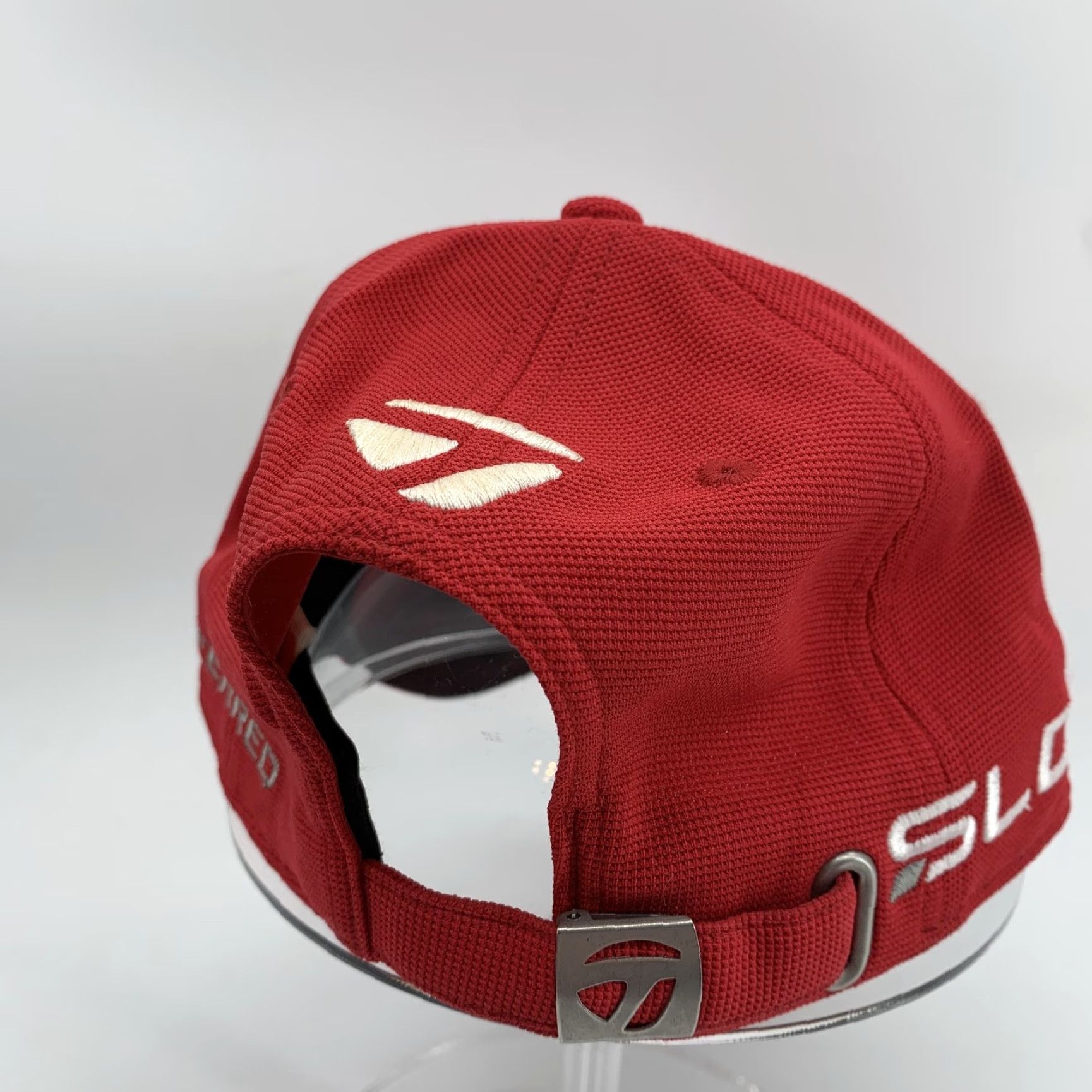TaylorMade TaylorMade Hat Cap Strap Back Mens Red Tour Preferred SLDR Golf One Size Logo Size ONE SIZE - 5 Thumbnail