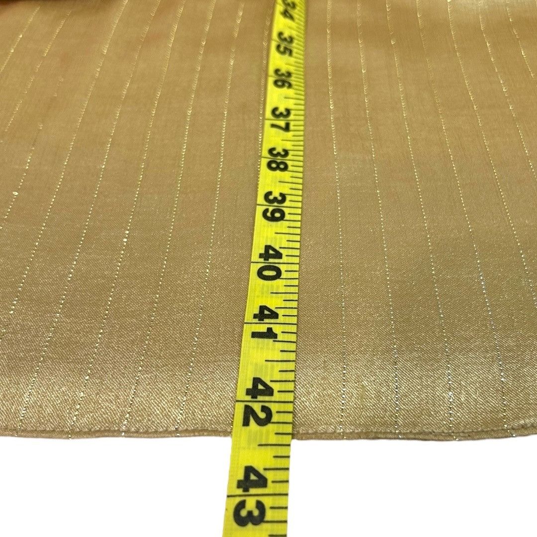 Other Vintage ILGWU Gold Metallic Long-Sleeve Dress - Size 9 Size M / US 6-8 / IT 42-44 - 10 Thumbnail