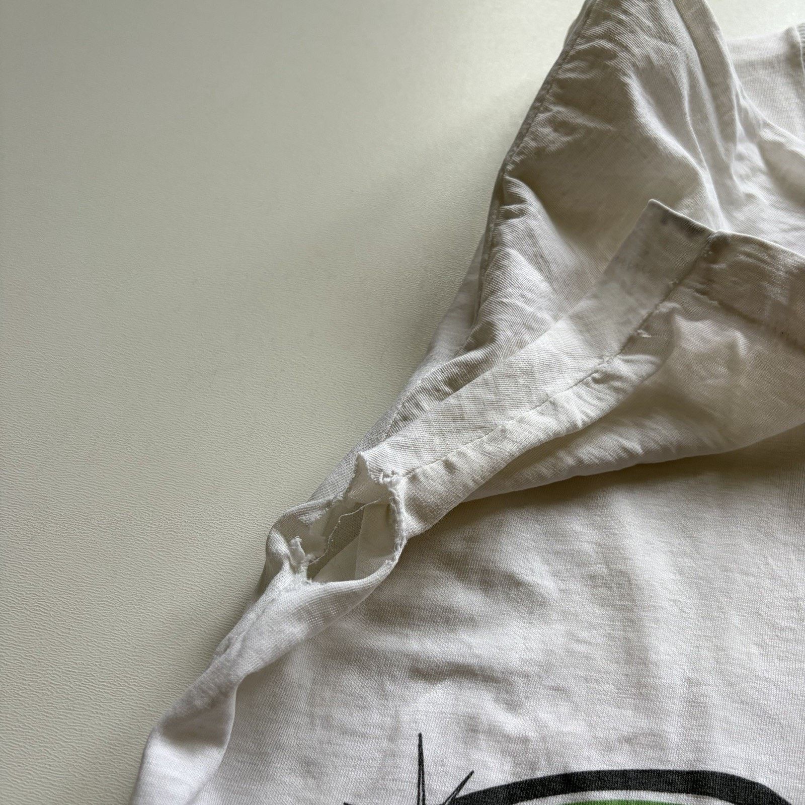 Vintage Vintage Paris France Eiffel Tower Shirt Medium 90s Graffiti Size US M / EU 48-50 / 2 - 7 Thumbnail