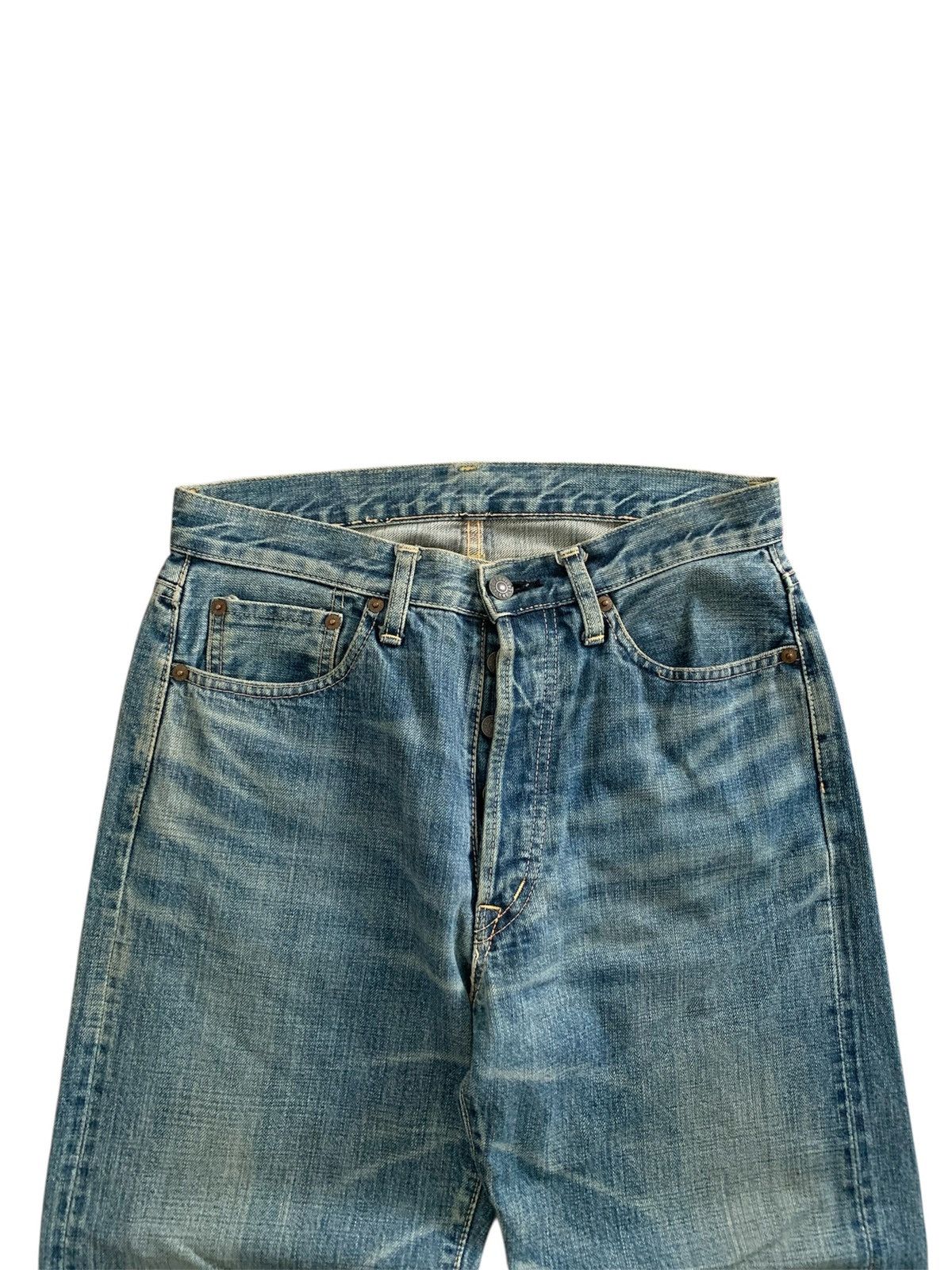 OMNIGOD Omnigod Orangeline Selvedge Faded Denim Size US 30 / EU 46 - 3 Thumbnail