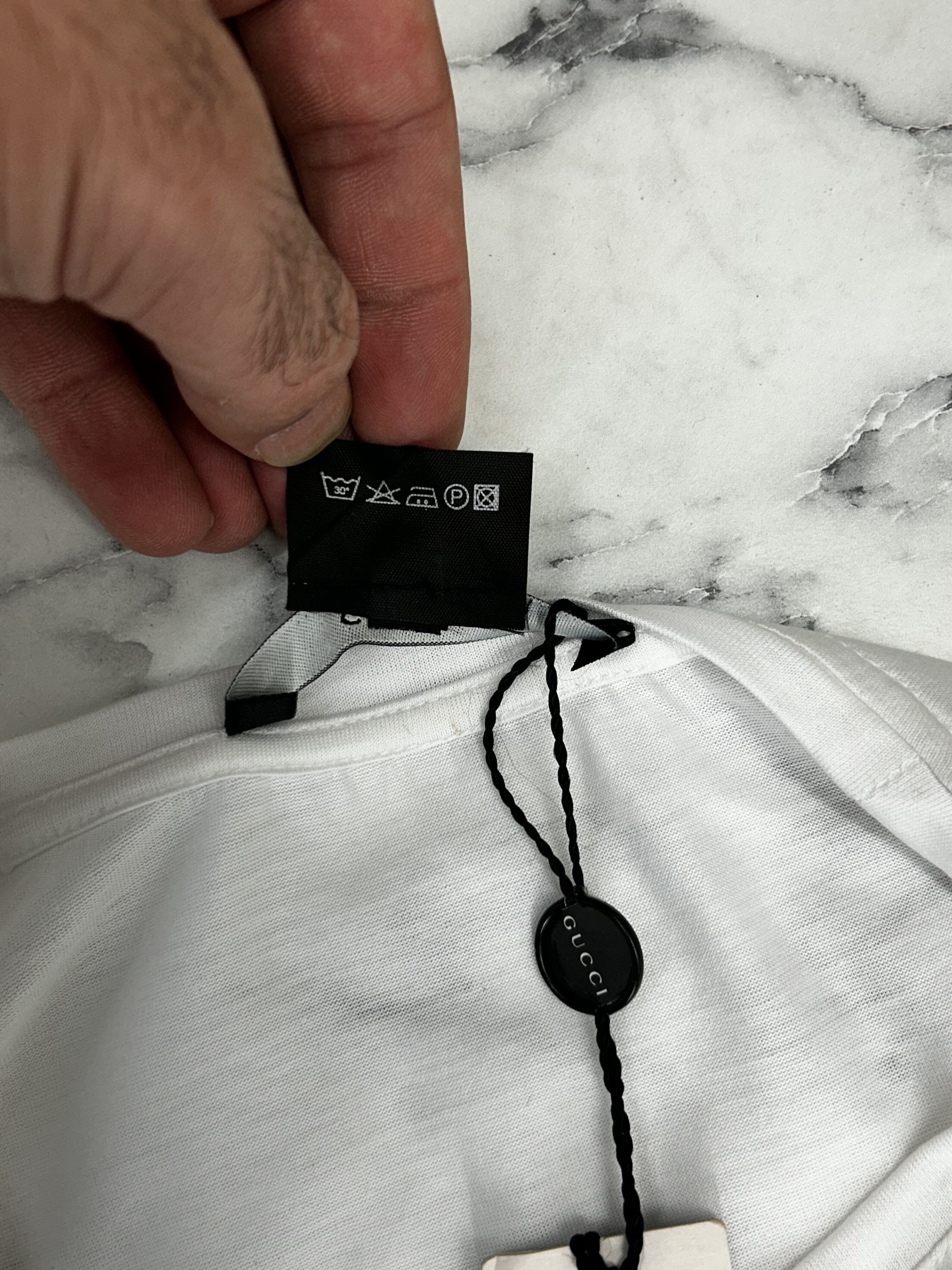 Gucci Gucci White Long Sleeve T-Shirt Size US XXL / EU 58 / 5 - 6 Thumbnail