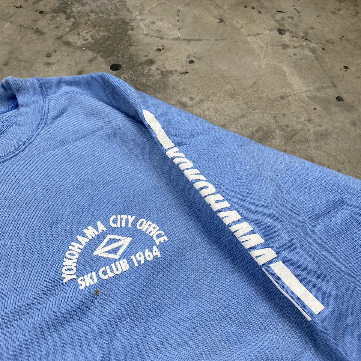 Japanese Brand × Vintage Rare 90s Japan Yokohama Ski Club Crewneck Size US S / EU 44-46 / 1 - 7 Thumbnail