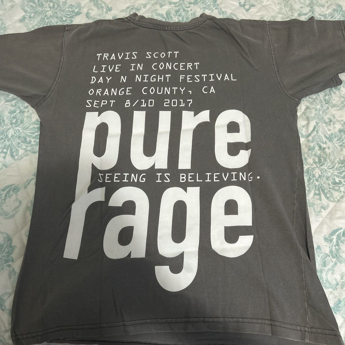 Travis Scott Travis Scott Pure Rage Day and Night Festival 2017 Size US M / EU 48-50 / 2 - 2 Thumbnail