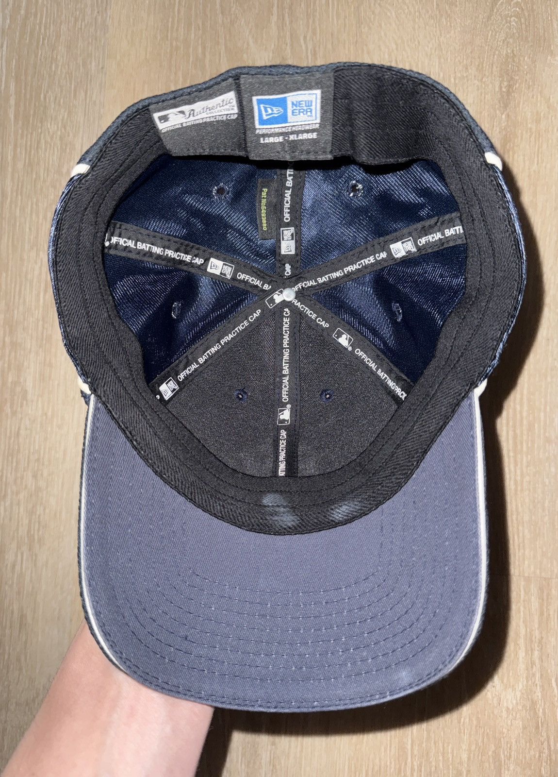 New Era Vintage New York Yankees New Era Flex Fit Hat Size L/XL Size ONE SIZE - 4 Thumbnail