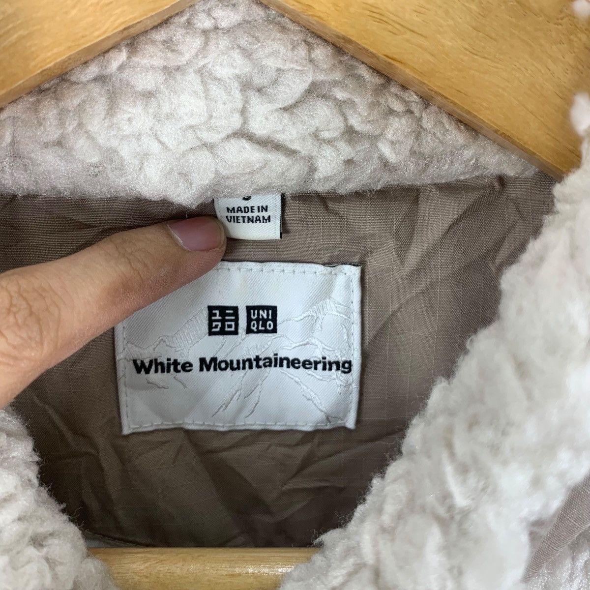 White Mountaineering WHITE MOUNTAINEERING x UNIQLO Sherpa Fleece Jacket Outdoor Size US S / EU 44-46 / 1 - 7 Thumbnail