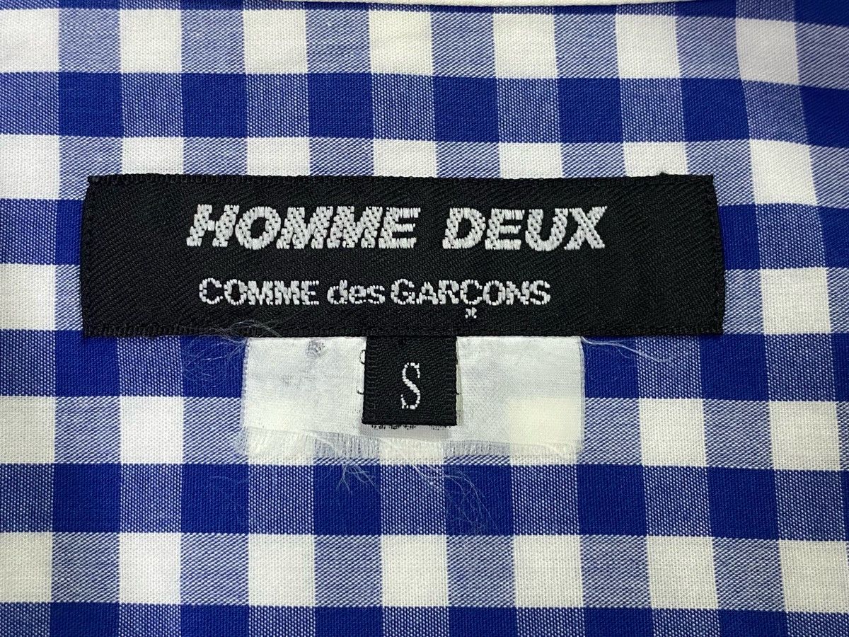 Comme des Garcons AD2013 Comme Des Garçons Homme Deux Shirt Button Ups Size US S / EU 44-46 / 1 - 11 Thumbnail