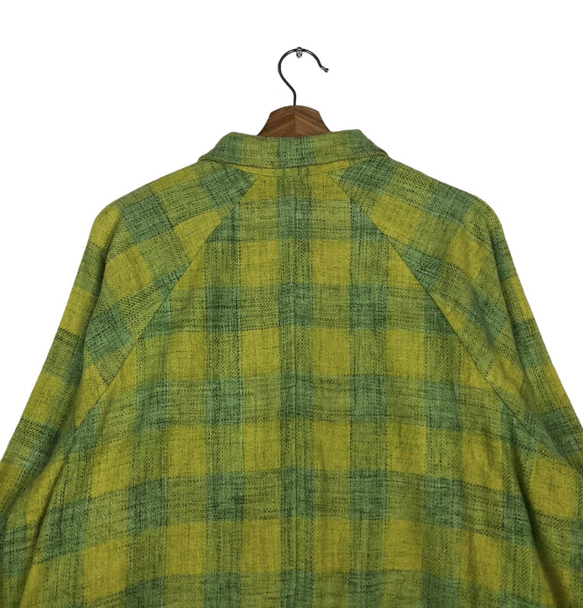 Japanese Brand 🔥VINTAGE CHORE JACKET YOKOHAMA MOTOMACHI TARTAN DESIGN Size US M / EU 48-50 / 2 - 9 Thumbnail