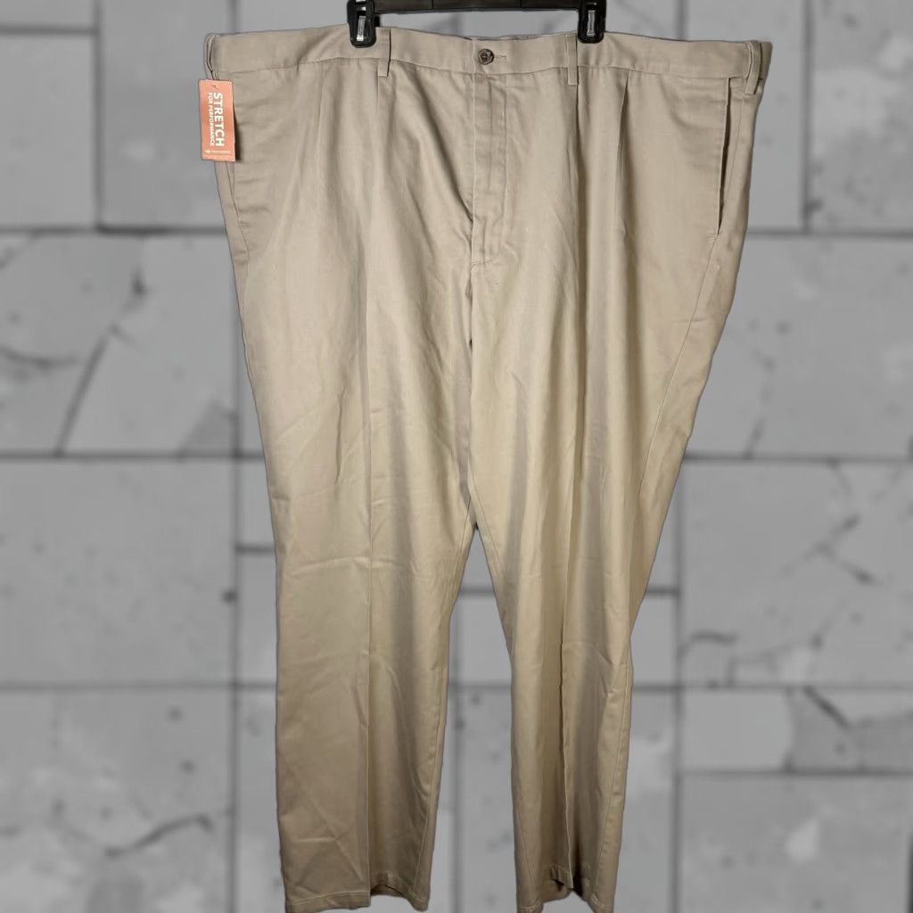 Dockers NWT Dockers Beige Casual Dress Pants Mens Size 54x32 Size US 38 / EU 54 - 1 Thumbnail