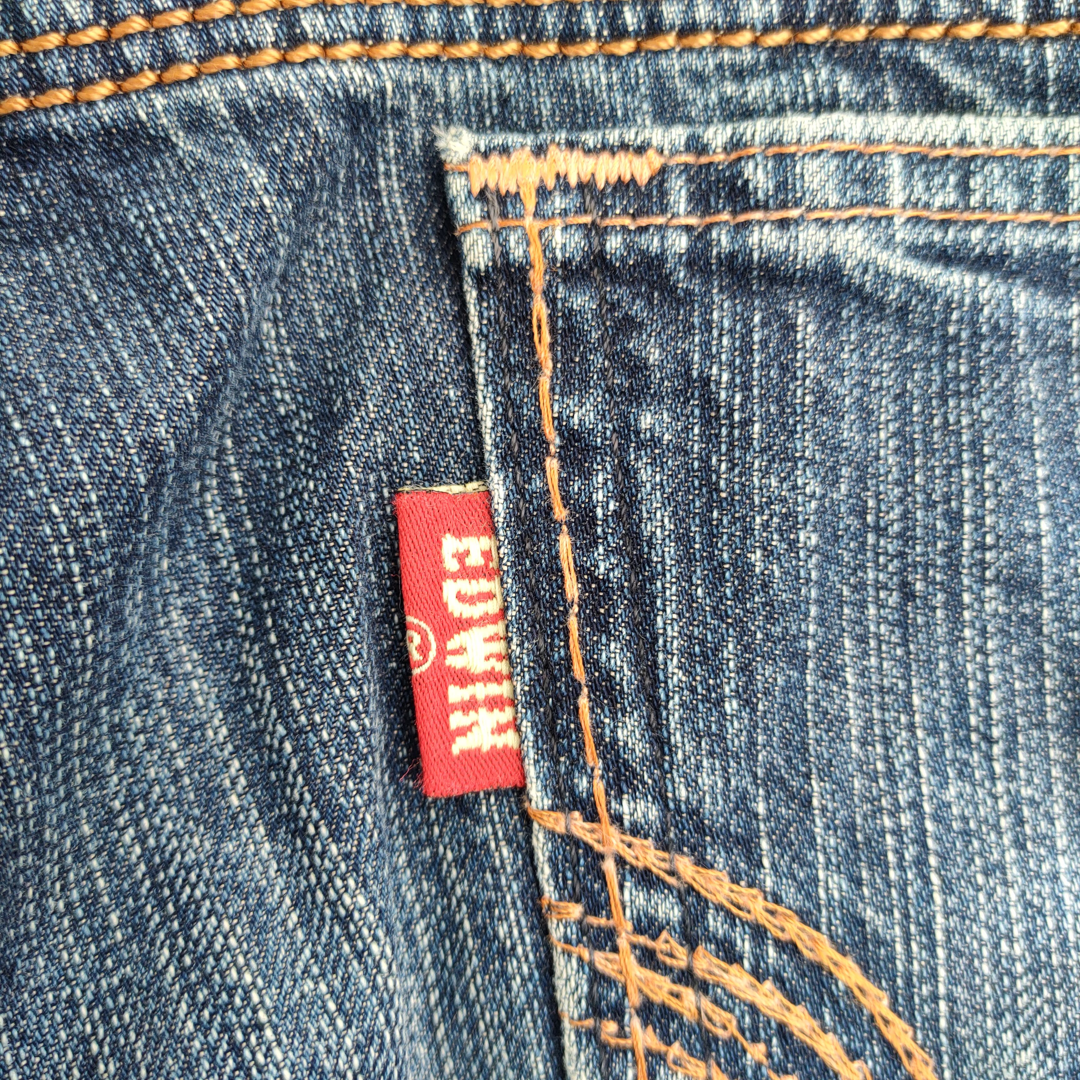 Edwin VINTAGE EDWIN FADED RIPPED DENIM JEANS PANTS Size US 34 / EU 50 - 10 Thumbnail