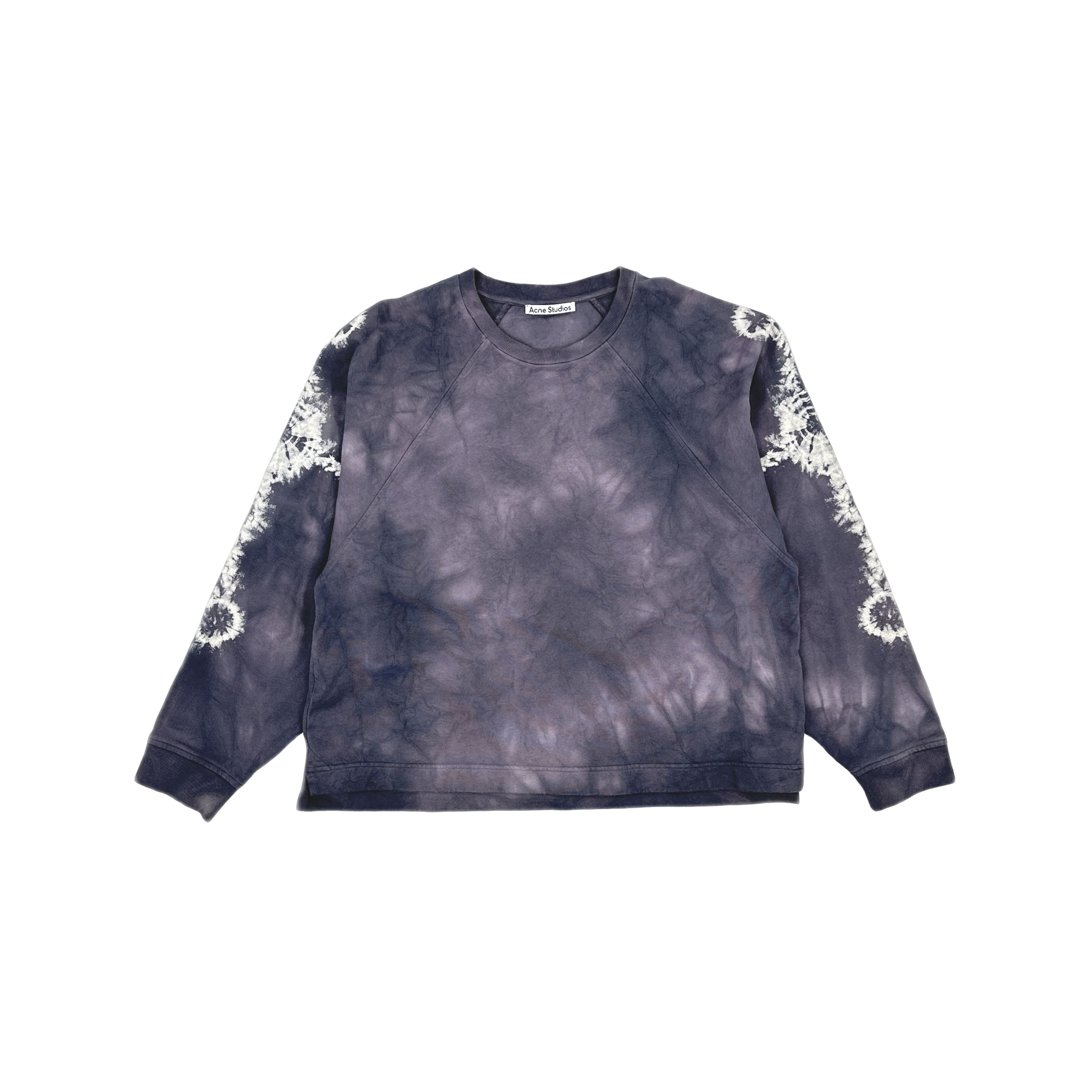 Acne Studios Acne Studios Washed Tie-Dye Sweatshirt Size M Size US M / EU 48-50 / 2 - 1 Thumbnail