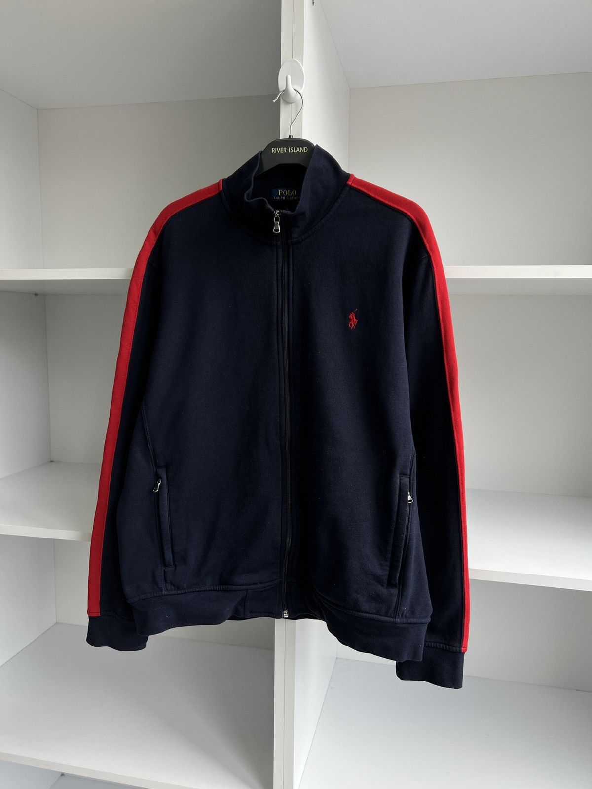 Polo Ralph Lauren × Vintage Vintage Polo Ralph Lauren Zip Sweatshirt Size US XL / EU 56 / 4 - 5 Thumbnail