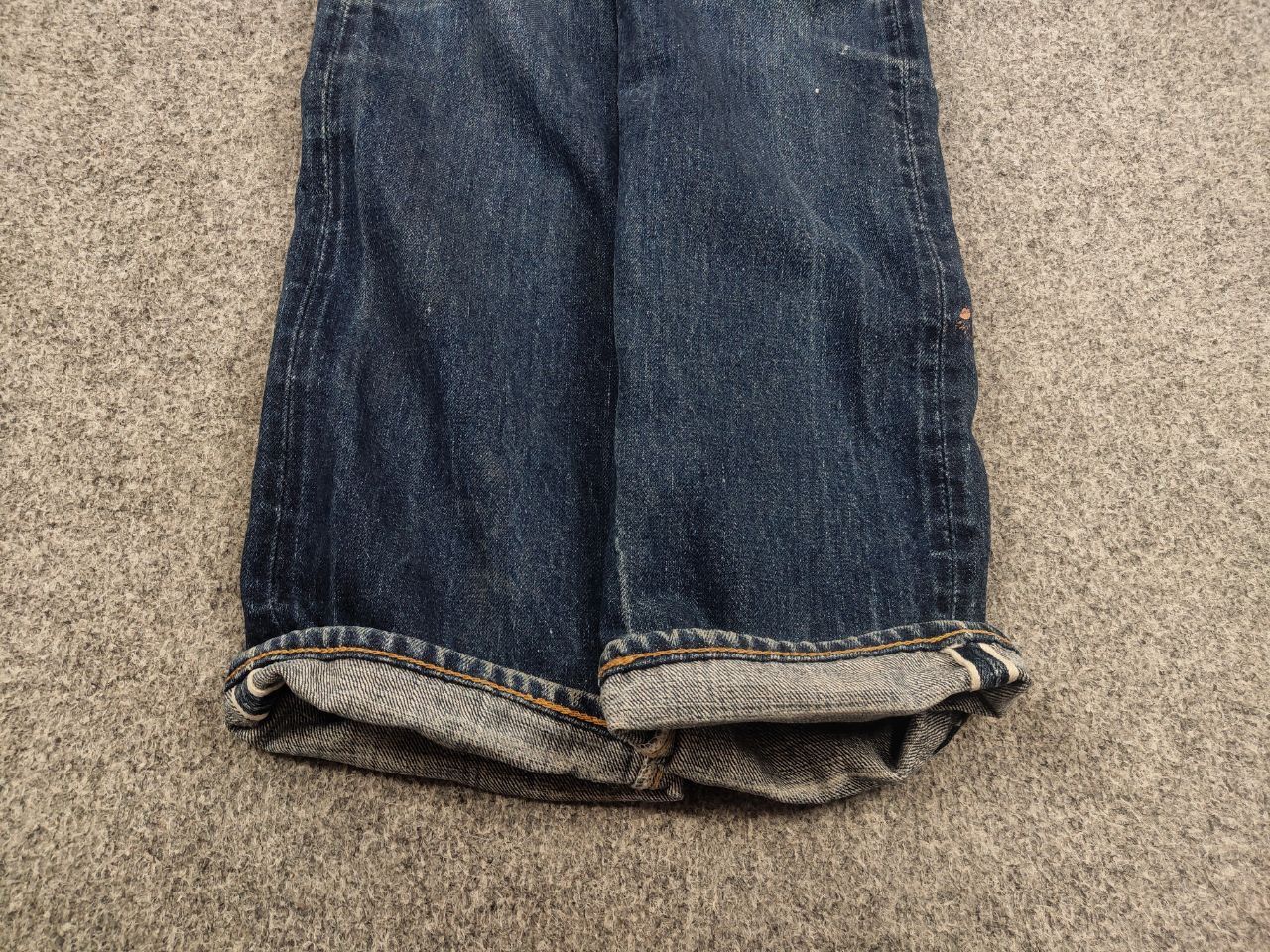 Orslow Vintage OrSlow Japan Selvedge Distressed paint Denim Jeans Size US 32 / EU 48 - 6 Thumbnail