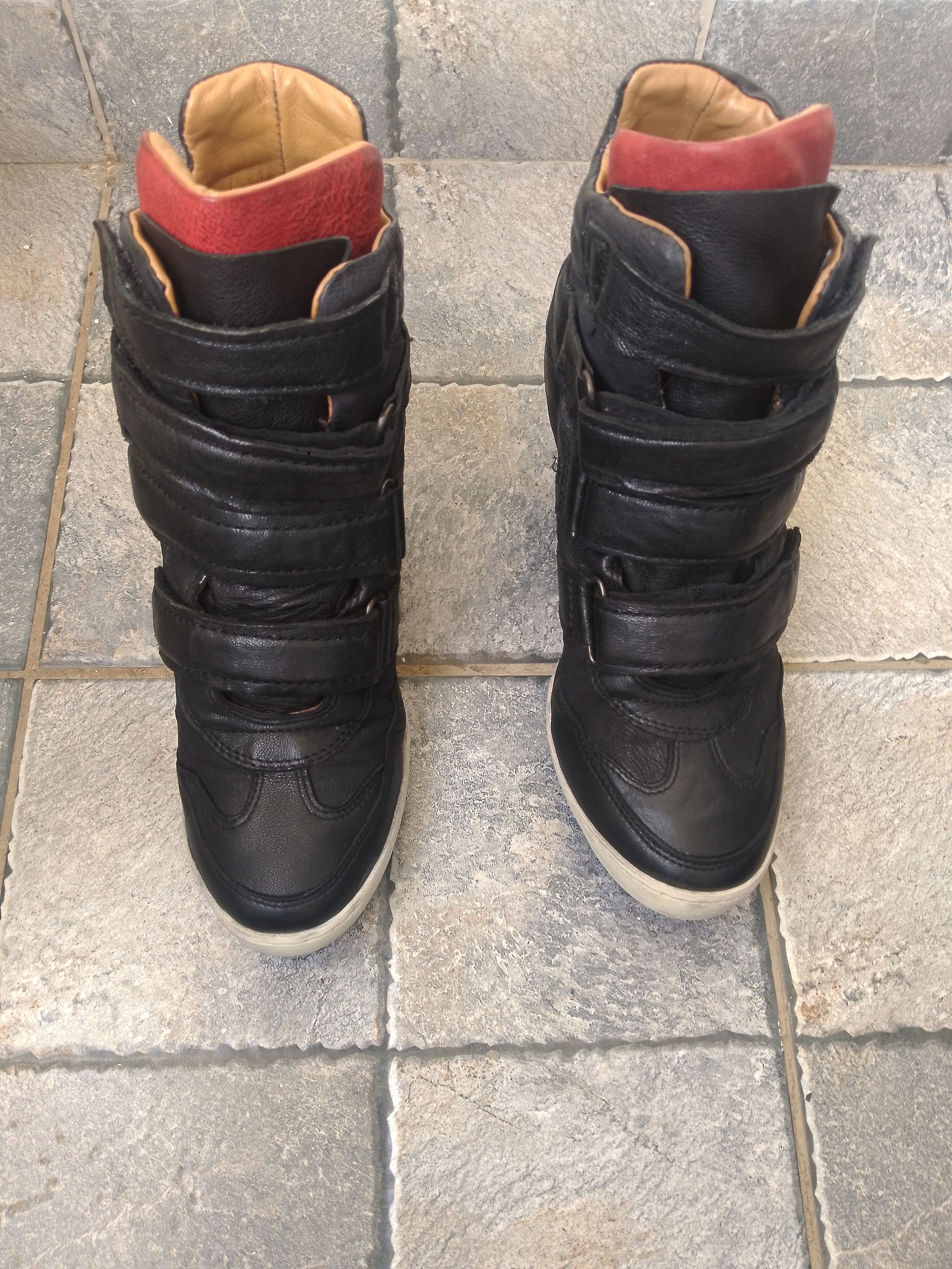 A.S.98 AS 98 leather wedge sneakers Size US 10 / IT 40 - 14 Thumbnail
