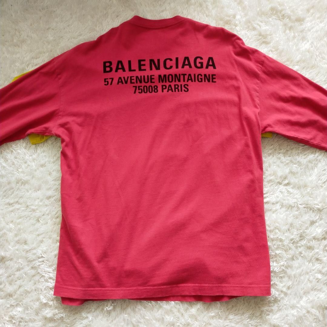 Balenciaga 2Way Cut and Sew T Shirt Size US S / EU 44-46 / 1 - 4 Thumbnail