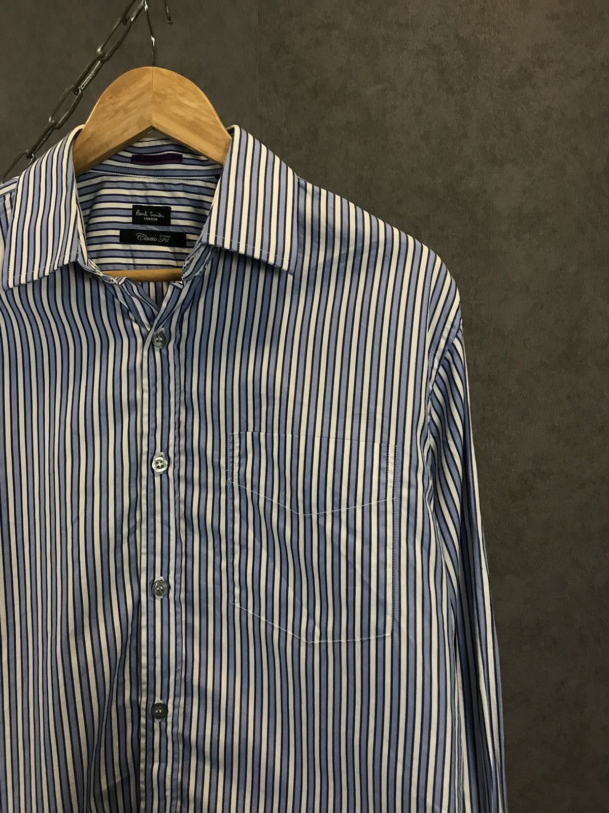 Paul Smith Paul Smith luxury designer striped shirt Size US M / EU 48-50 / 2 - 2 Thumbnail