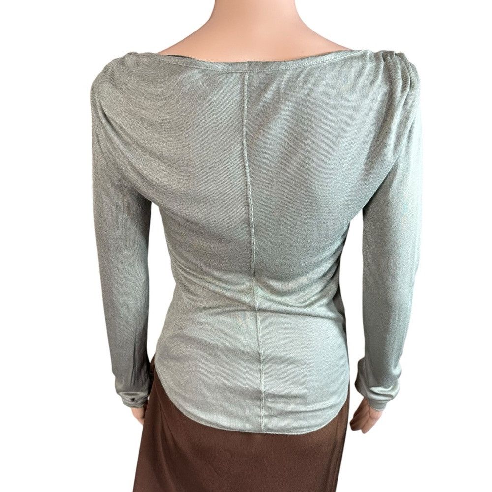 Free People New Free People Intimately Night We Met Long Sleeve Olive T Size S / US 4 / IT 40 - 5 Thumbnail
