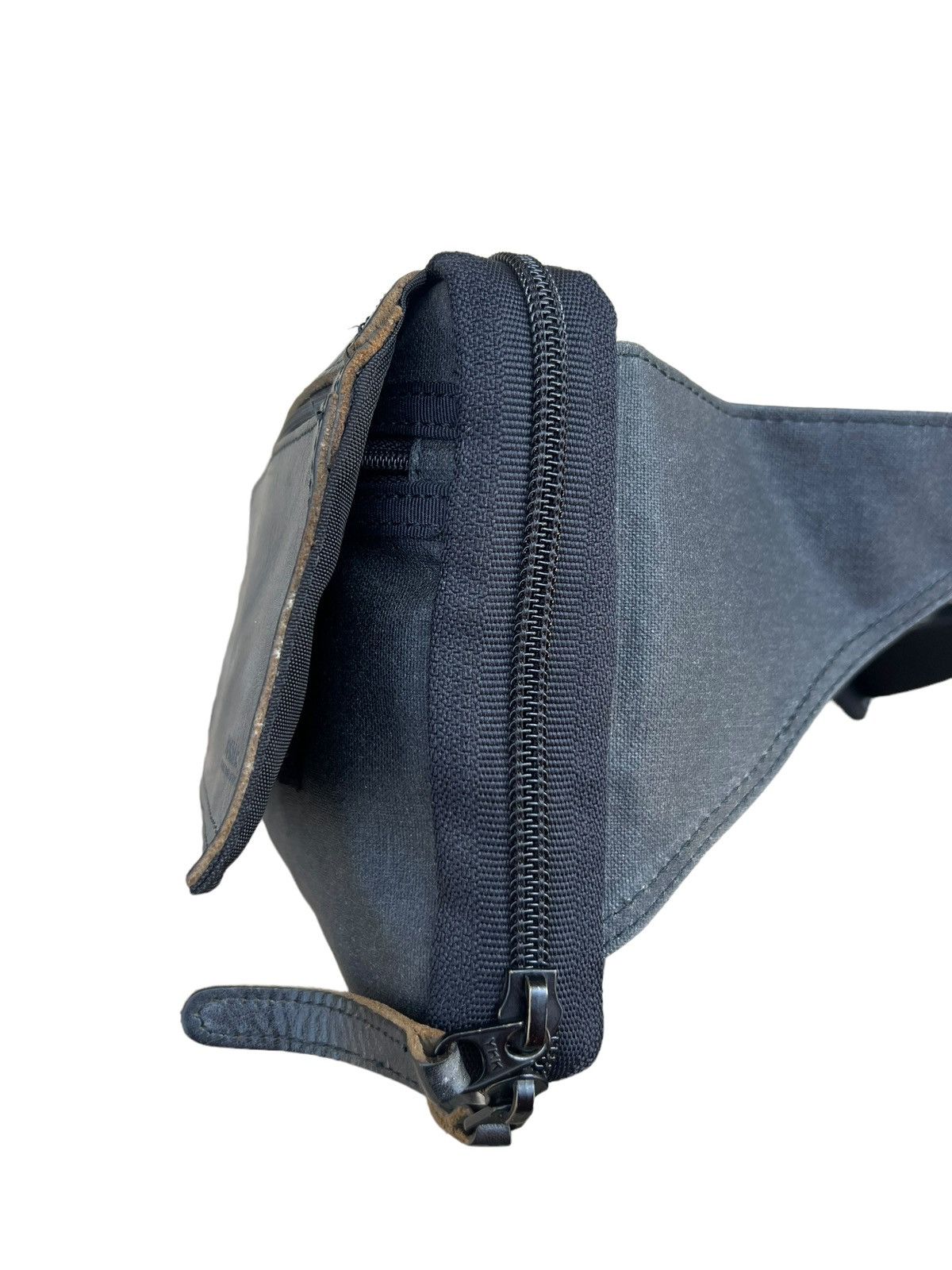 Porter RARE! Porter by Yoshida Waxed Canvas Leather Chest Bag Size ONE SIZE - 11 Thumbnail