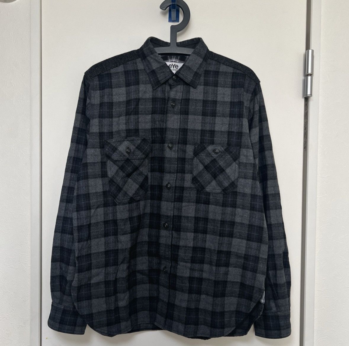 Junya Watanabe EYE Junya Watanabe Man Wool Flannel Shirt Size US S / EU 44-46 / 1 - 1 Thumbnail