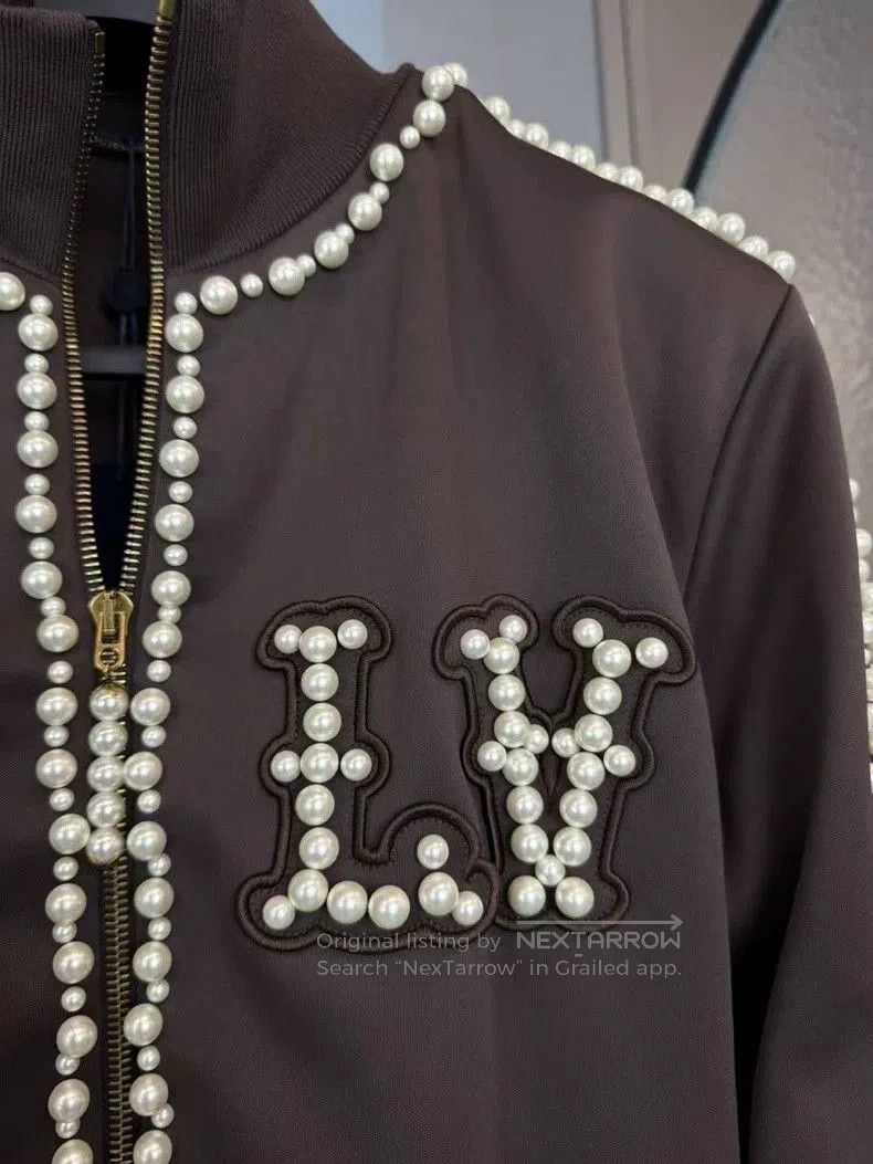 Louis Vuitton Louis Vuitton x Pharrell Pearl Embroidered Jacket. Size US M / EU 48-50 / 2 - 3 Thumbnail
