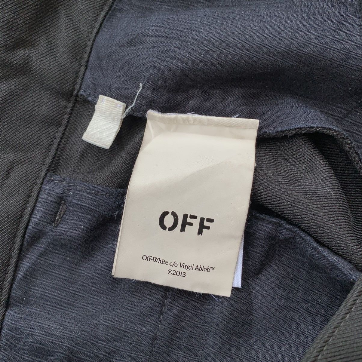 Off-White Off White Cargo Baggy Wide Trousers Size US 33 - 17 Thumbnail